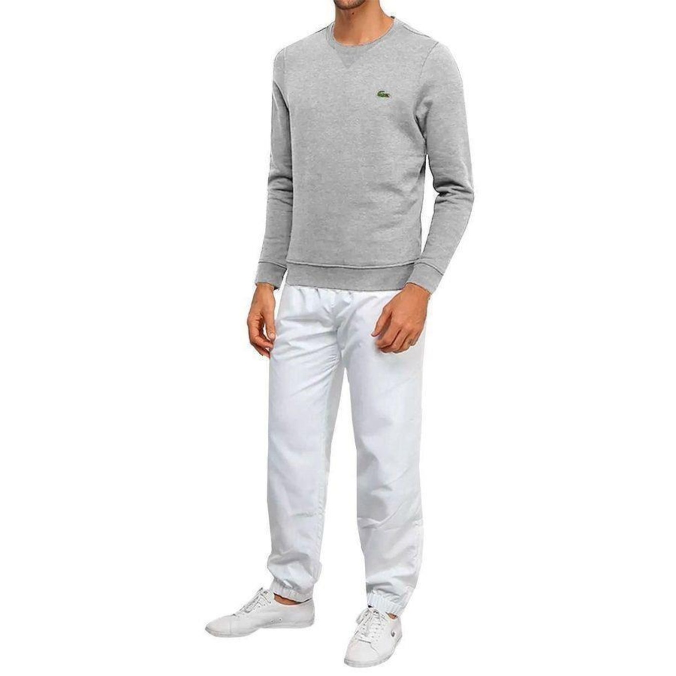 Blusão de Moletom Lacoste Sh975023-9Ya - Masculino - Foto 4