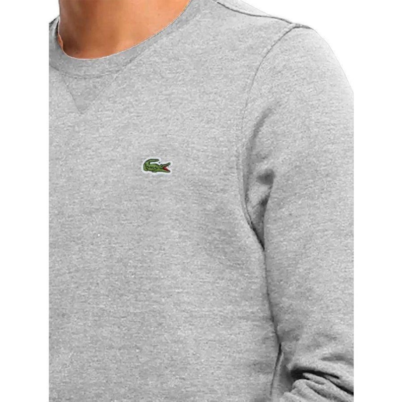 Blusão de Moletom Lacoste Sh975023-9Ya - Masculino - Foto 5