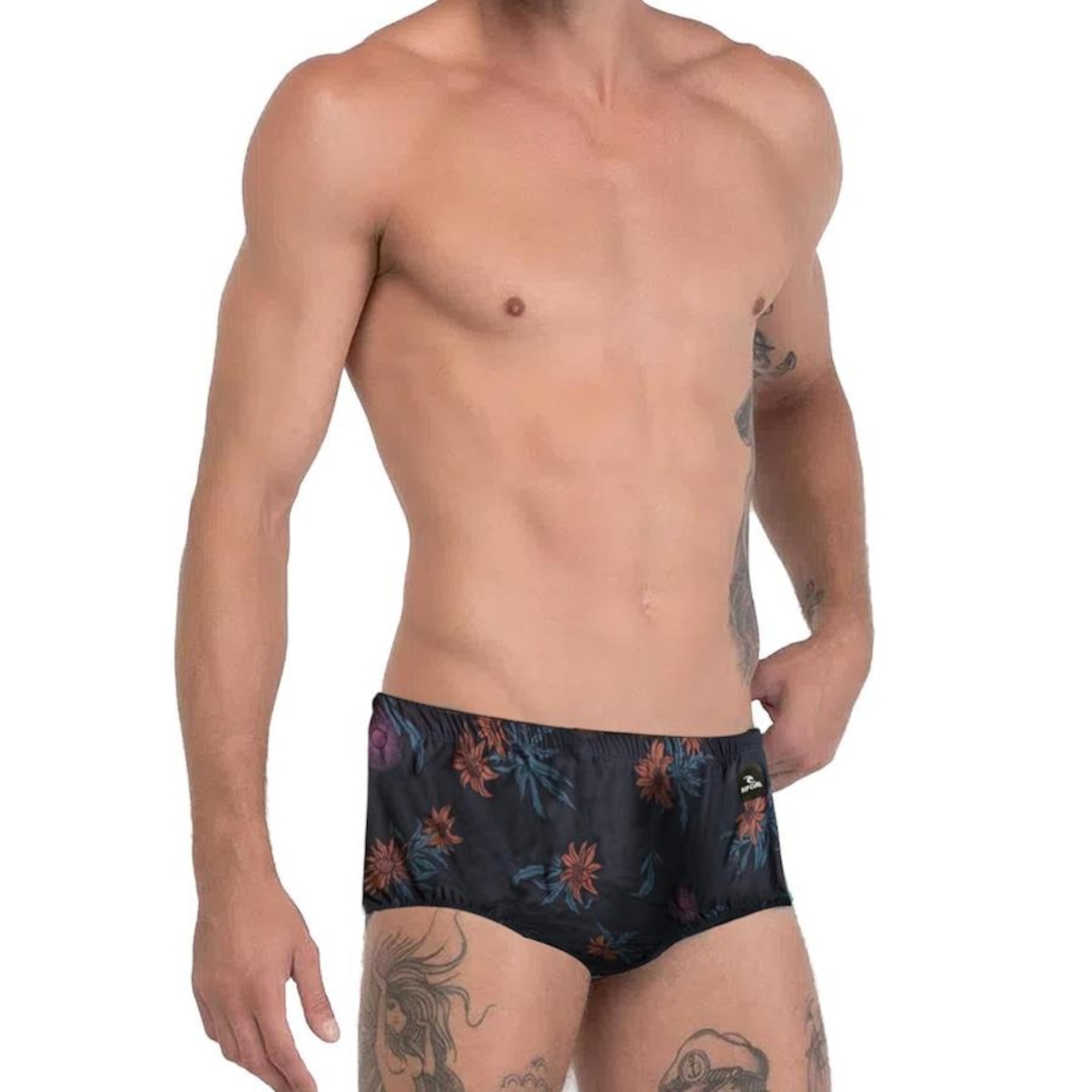 Sunga Rip Curl Slip Floral Washed - Masculina - Foto 2