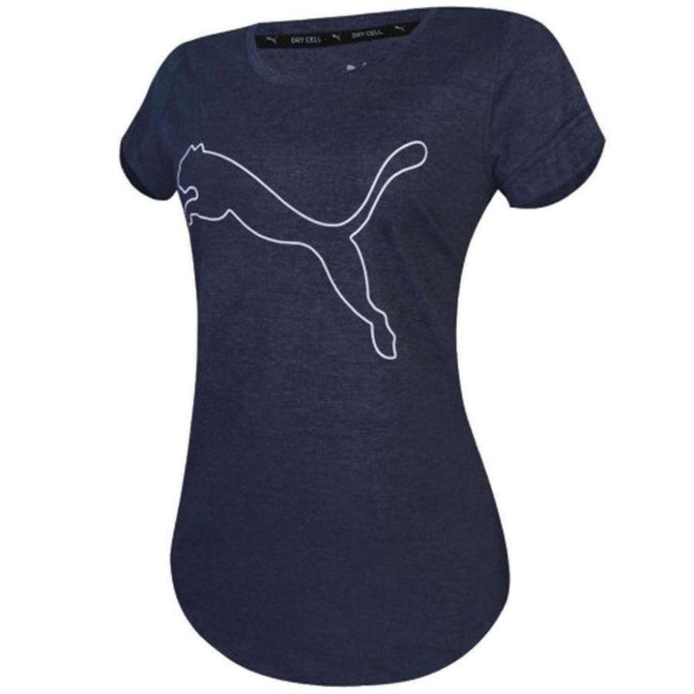 Camiseta Puma Performance Heather Cat - Feminina - Foto 2