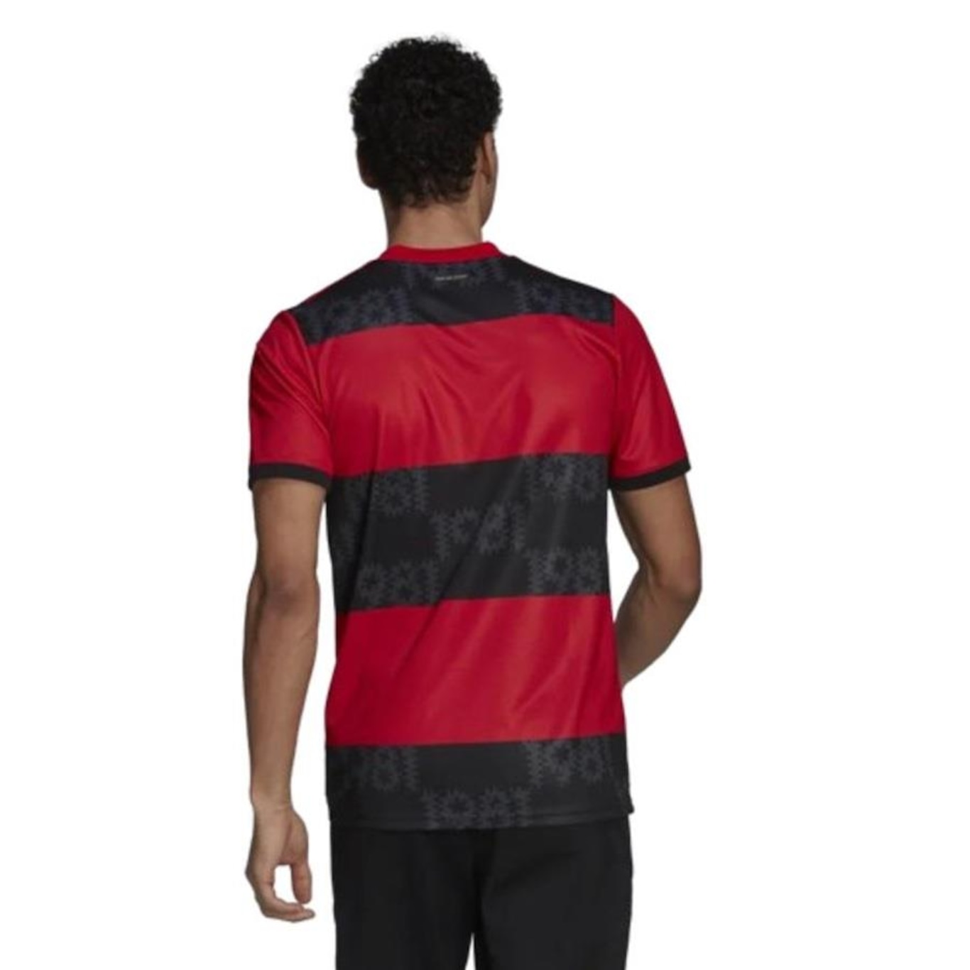 Camisa 1 do Flamengo Of 2021 adidas - Masculina - Foto 4