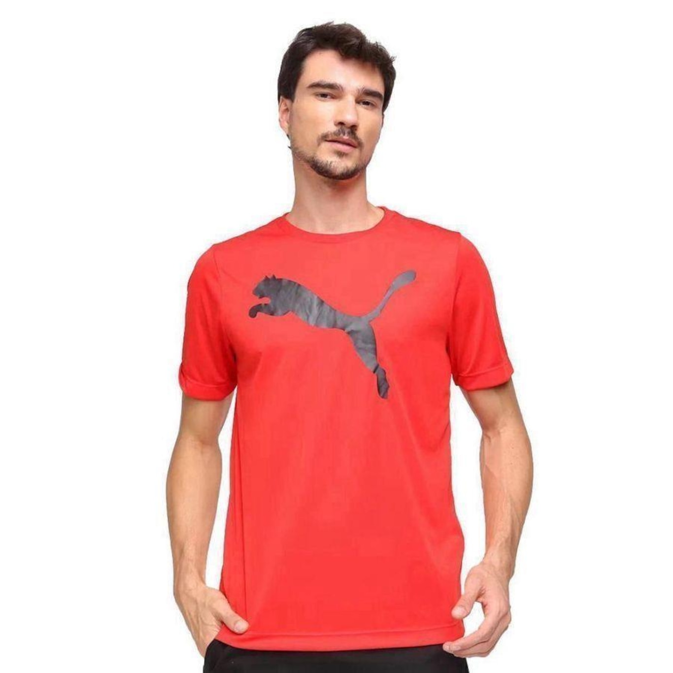 Camiseta Puma Active Big Logo - Masculina - Foto 1