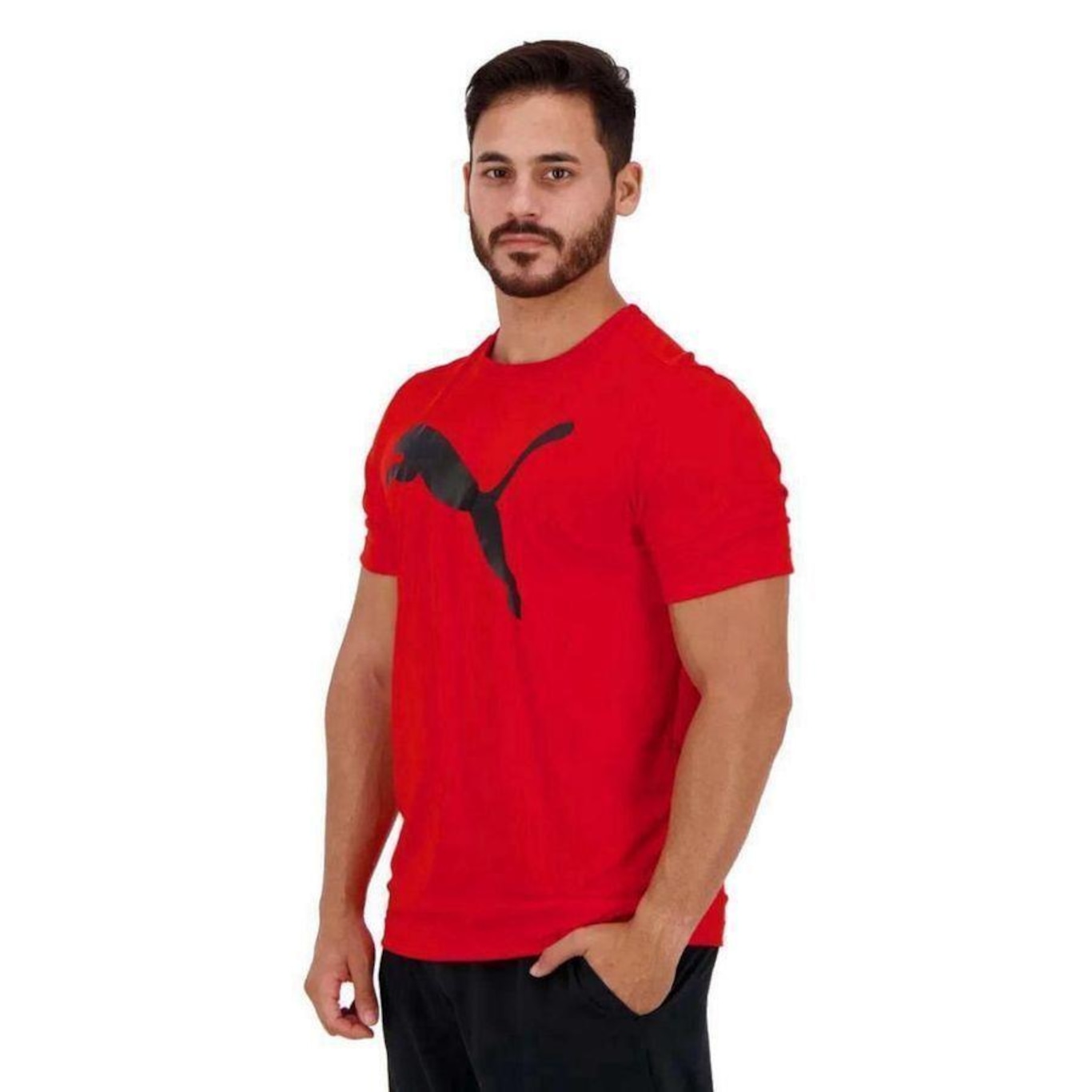 Camiseta Puma Active Big Logo - Masculina - Foto 5