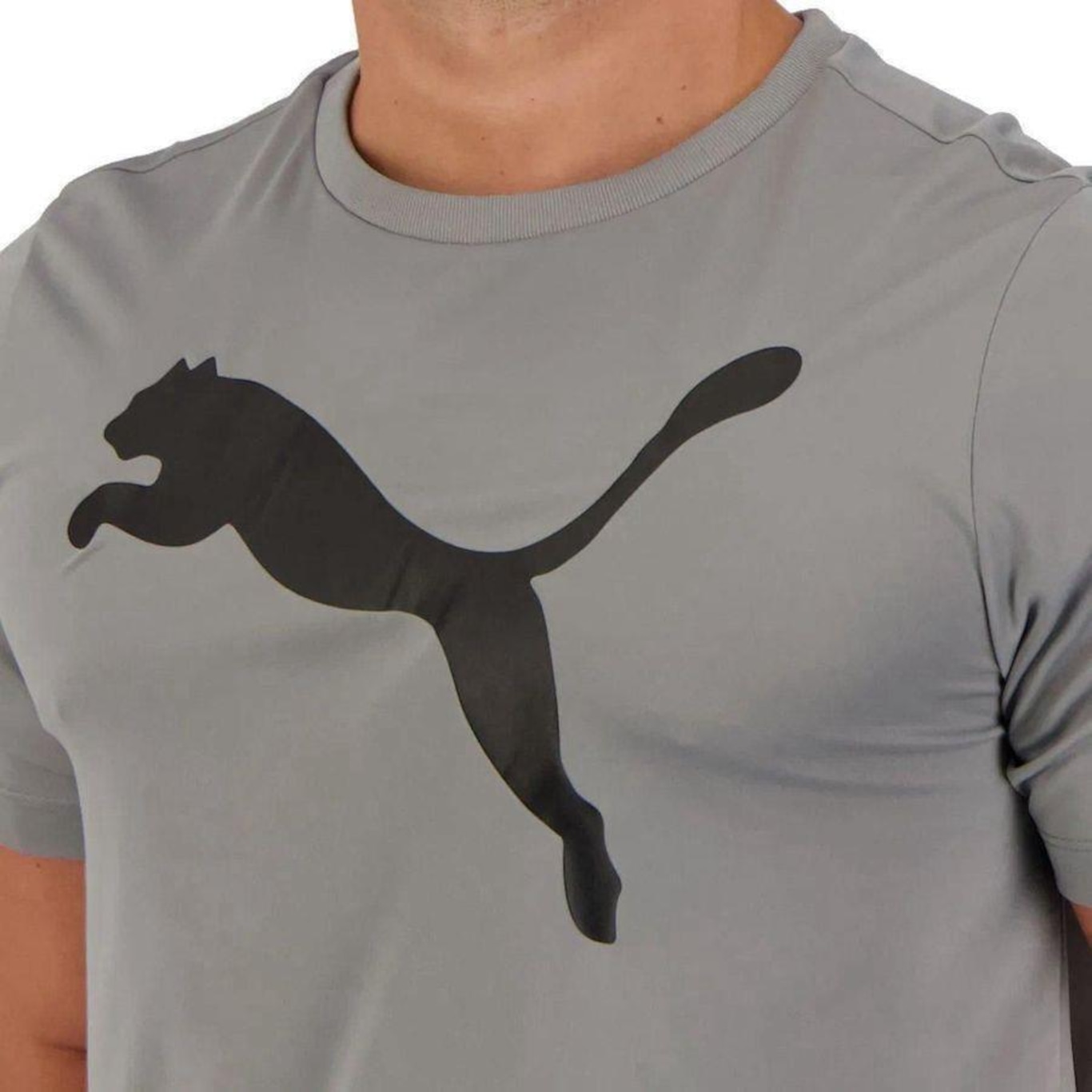 Camiseta Puma Active Big Logo - Masculina - Foto 4