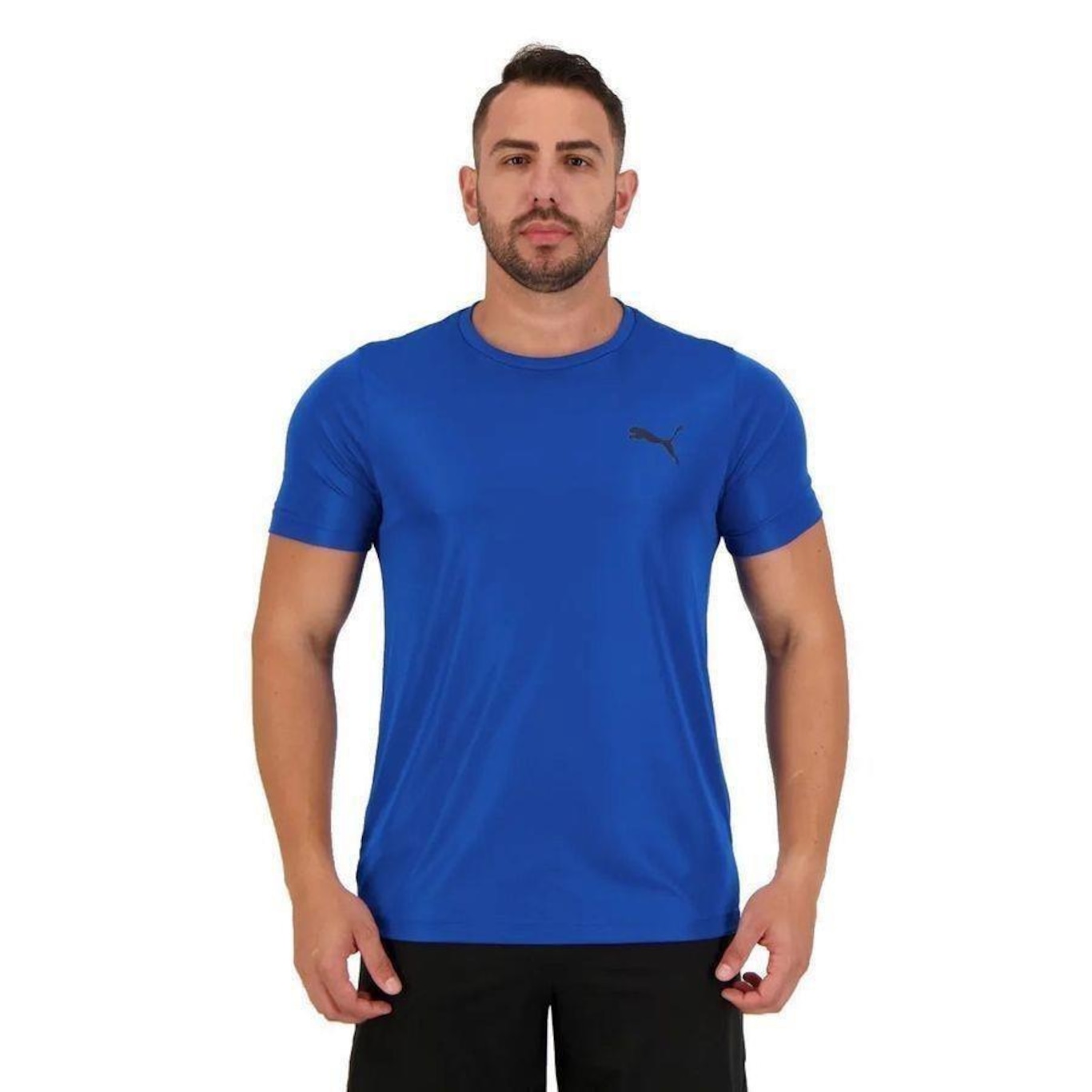 Camiseta Puma Active Small Logo - Masculina - Foto 1