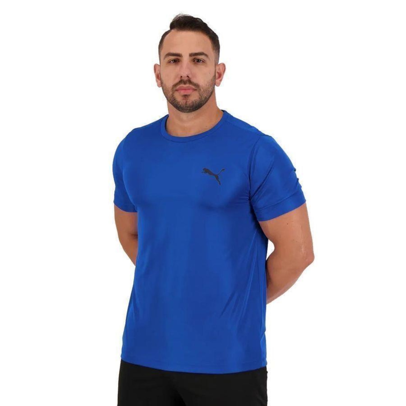 Camiseta Puma Active Small Logo - Masculina - Foto 2