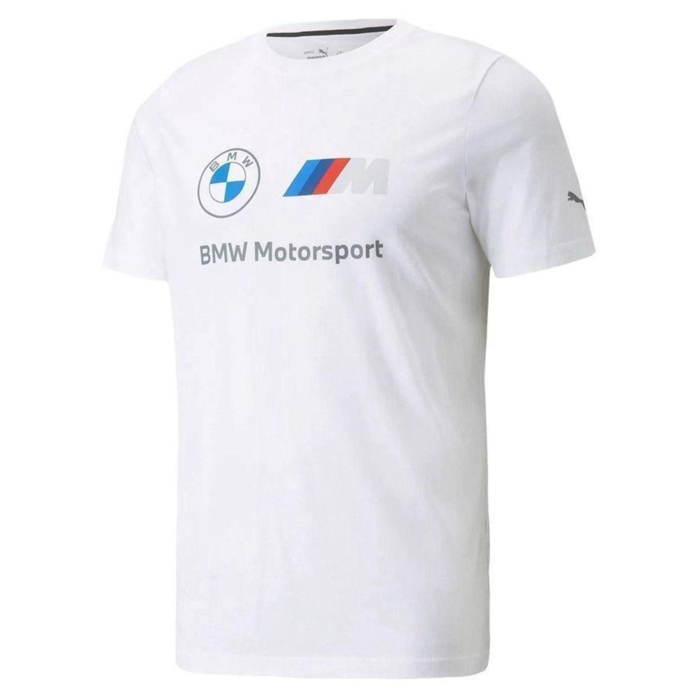 Camiseta Puma Bmw mms Essentials Logo - Masculina - Foto 1