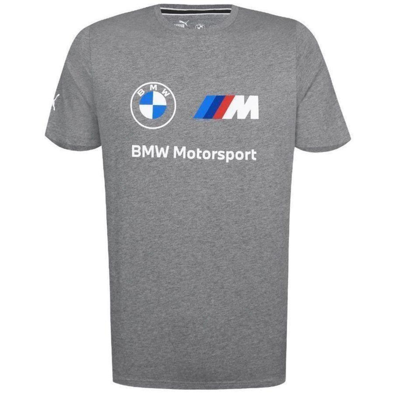 Camiseta Puma Bmw mms Essentials Logo - Masculina - Foto 1