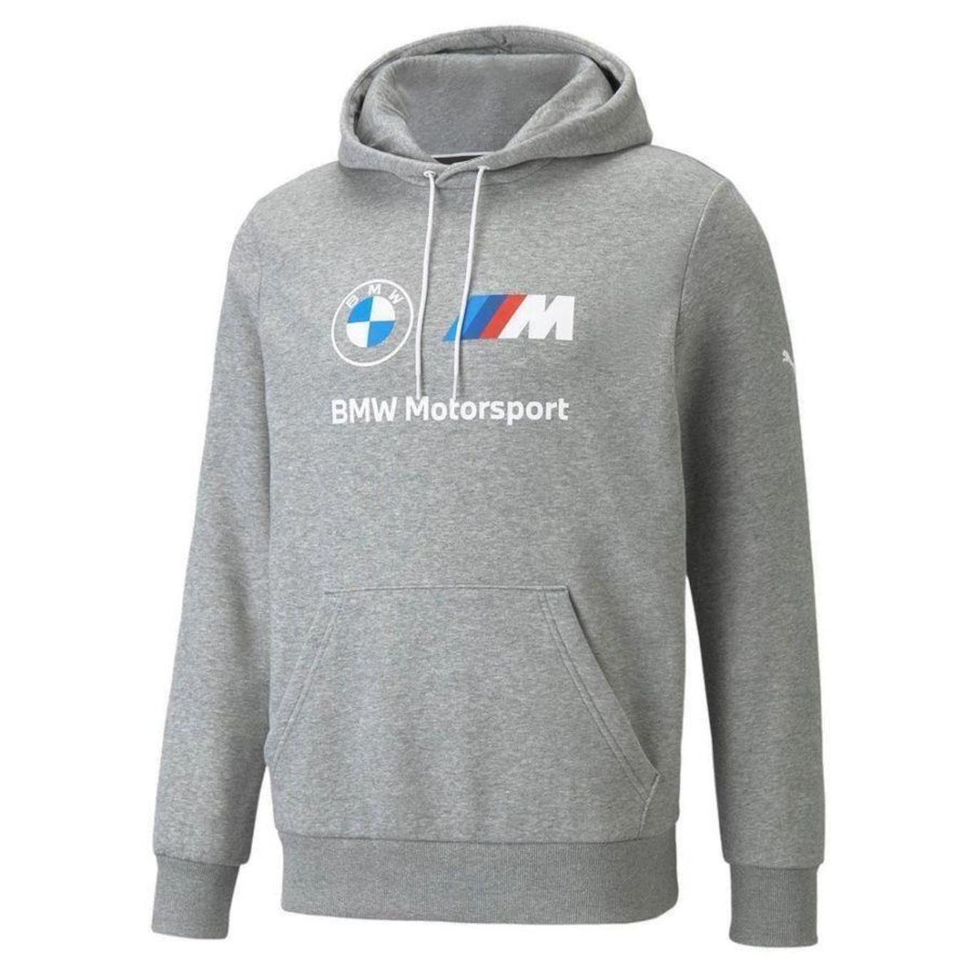 Blusão de Moletom Puma com Capuz M Bmw mms Essentials Fleece 53 - Masculino - Foto 1