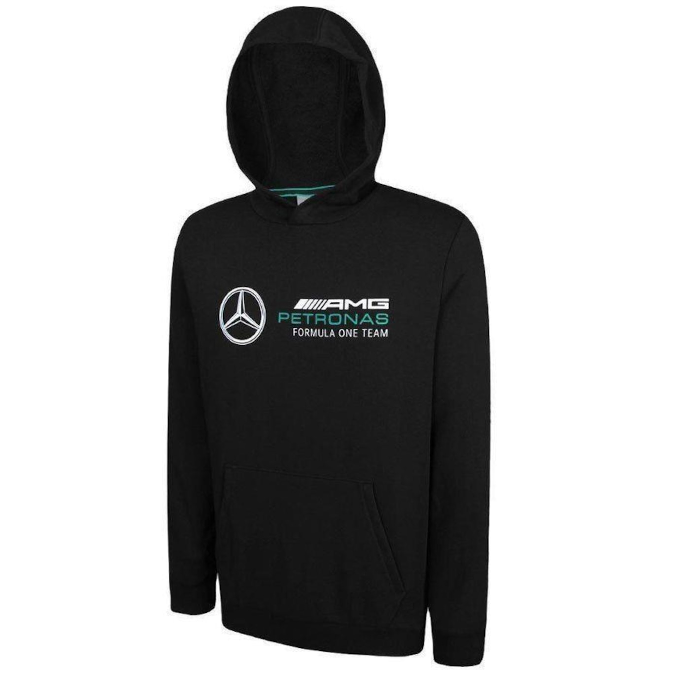 Blusão de Moletom Puma com Capuz M Mercedes F1 Essentials 53234 - Masculino - Foto 2