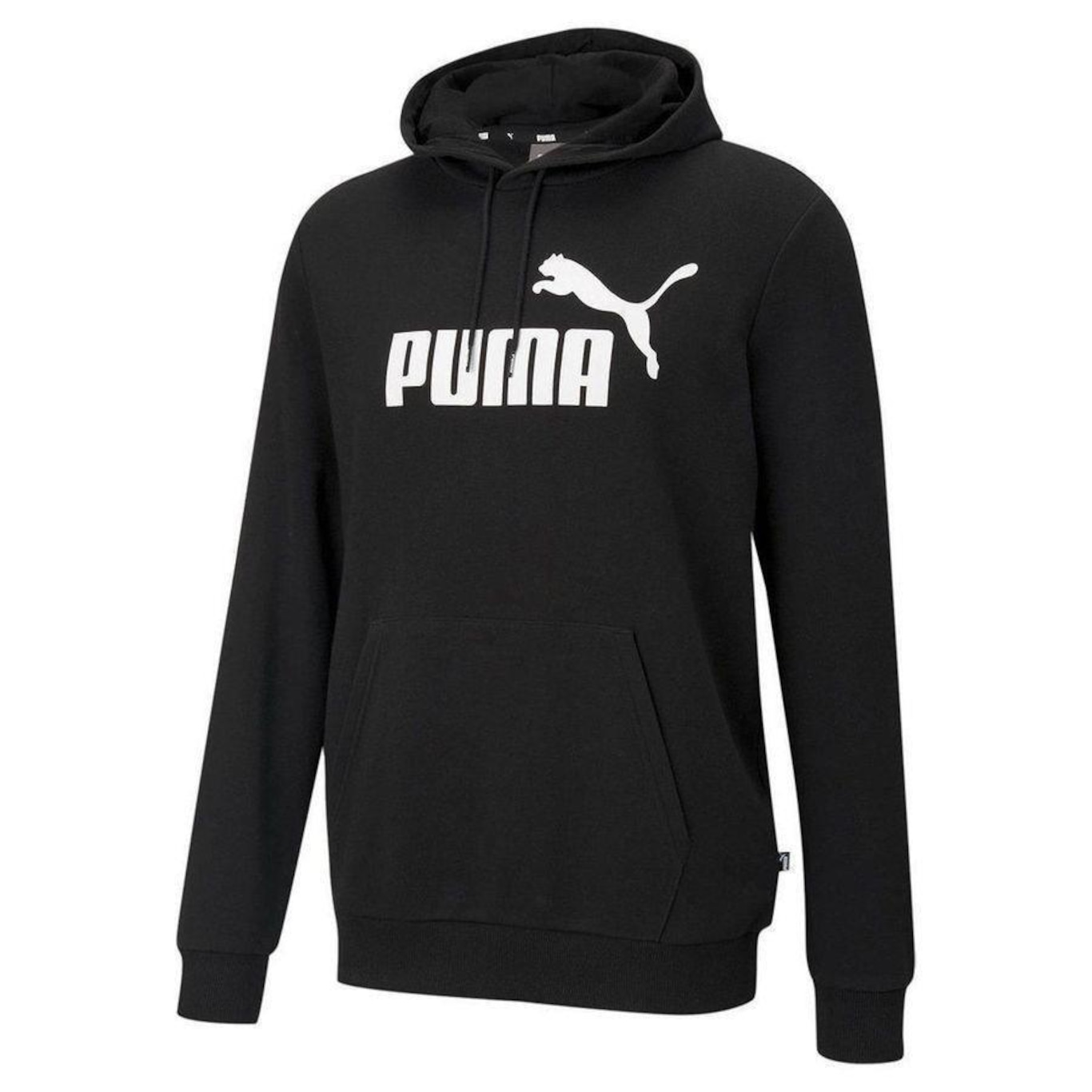 Blusão de Moletom Puma M com Capuz Essentials Big Logo - Masculino - Foto 1