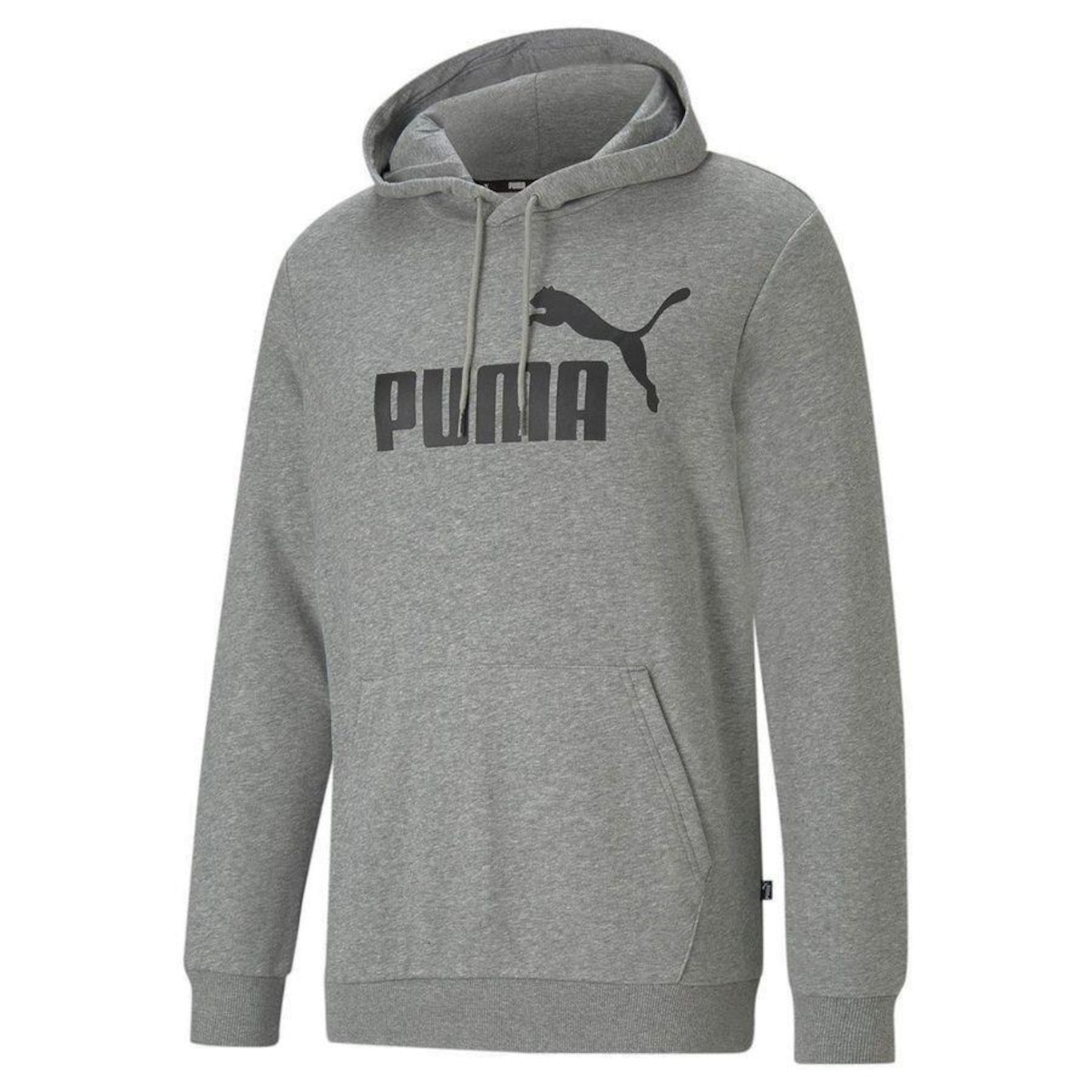 Blusão de Moletom Puma M com Capuz Essentials Big Logo - Masculino - Foto 1