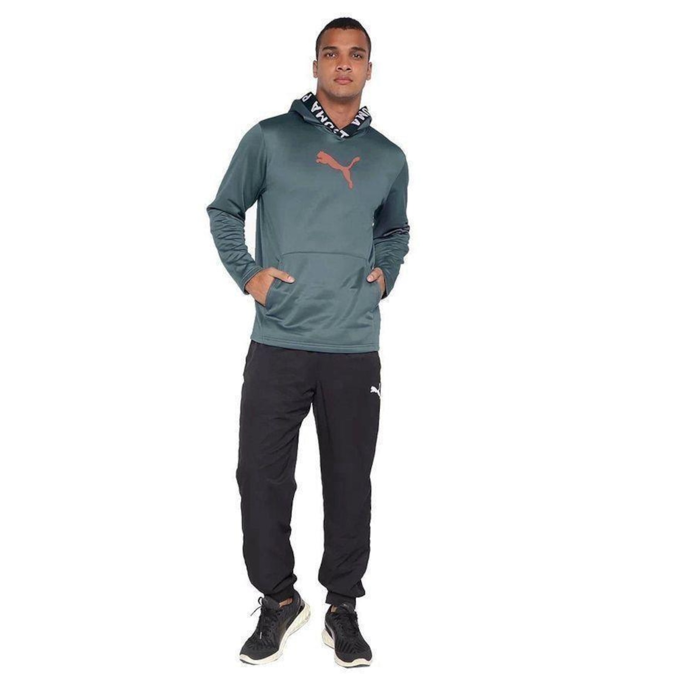 Blusão de Moletom Puma M Train Pwr Fleece - Masculino - Foto 6