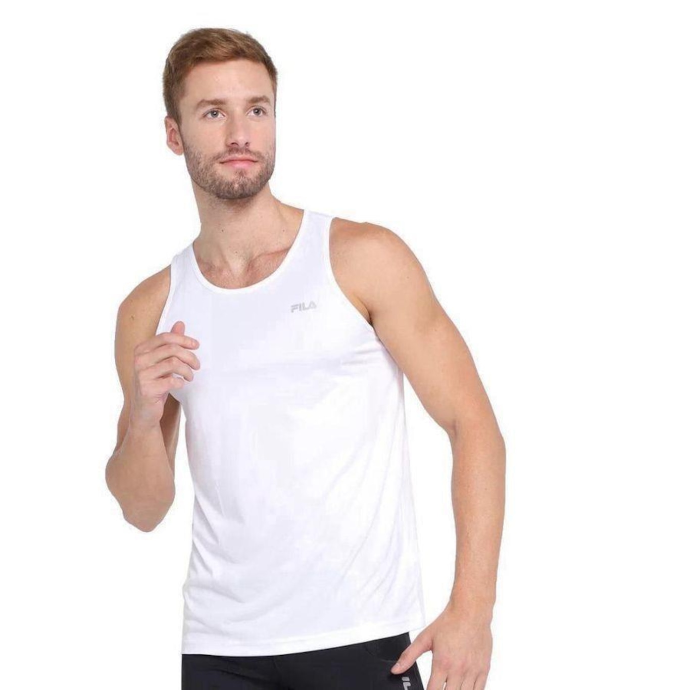 Camiseta Regata Fila Basic Sports - Masculina - Foto 1