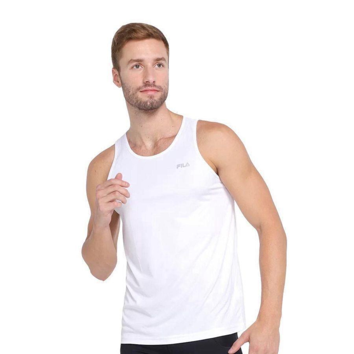 Camiseta Regata Fila Basic Sports - Masculina - Foto 1