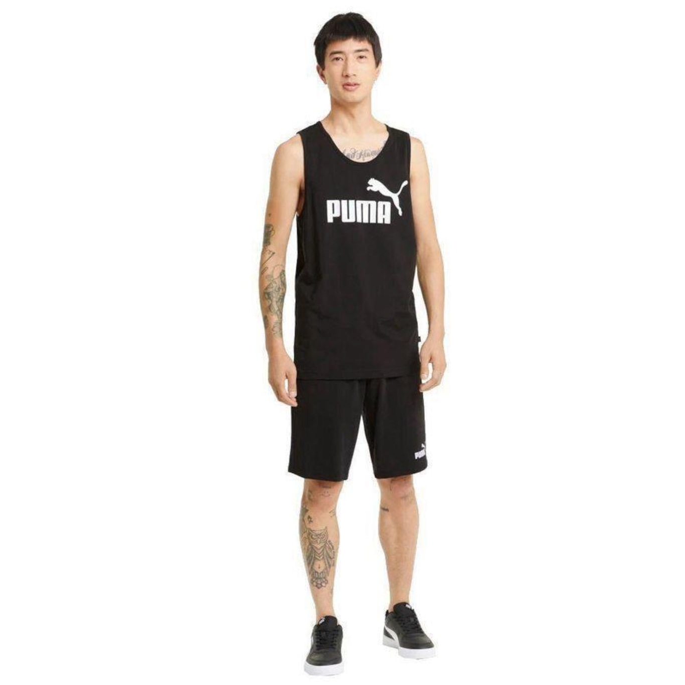 Camiseta Regata Puma Essentials - Masculina - Foto 5