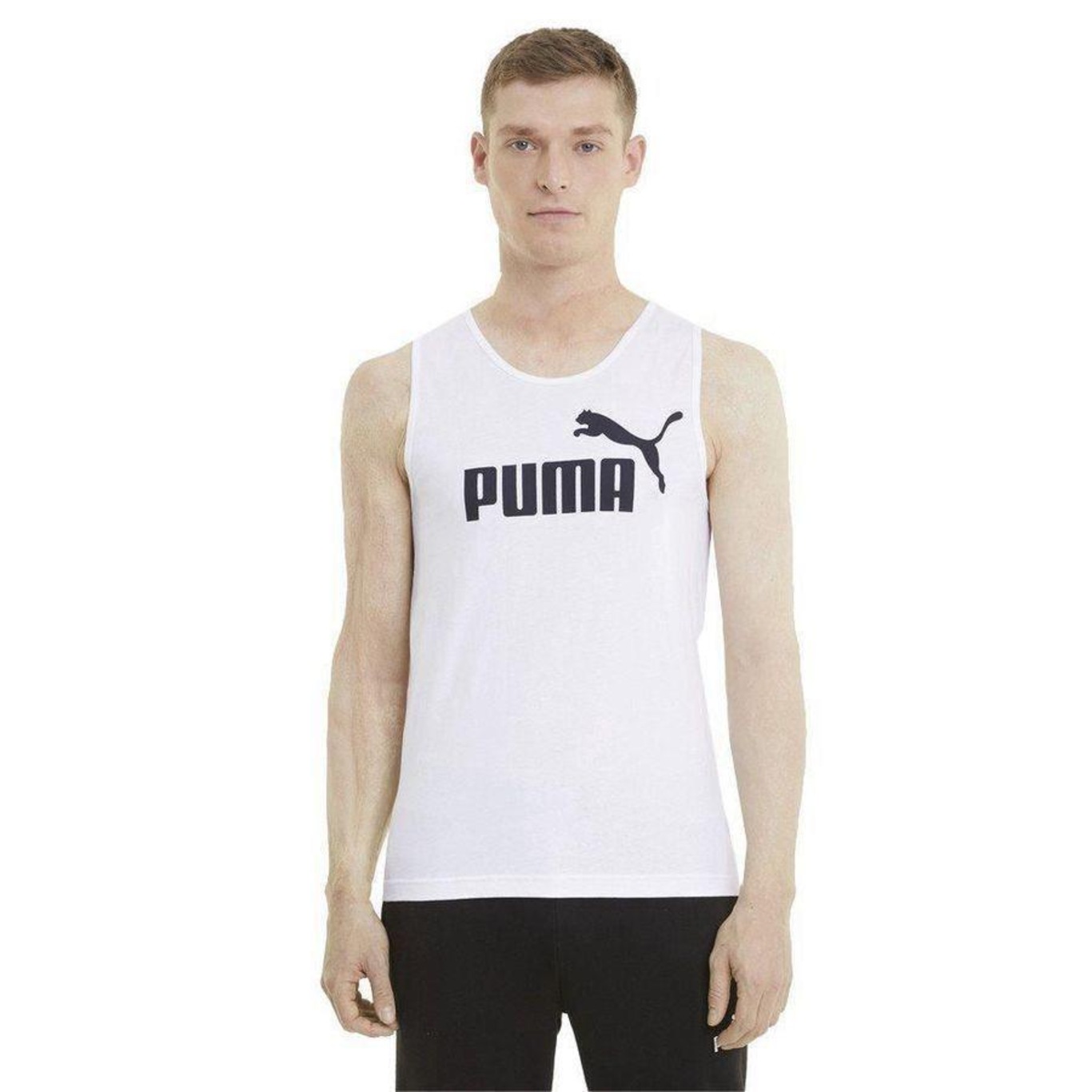 Camiseta Regata Puma Essentials - Masculina - Foto 3