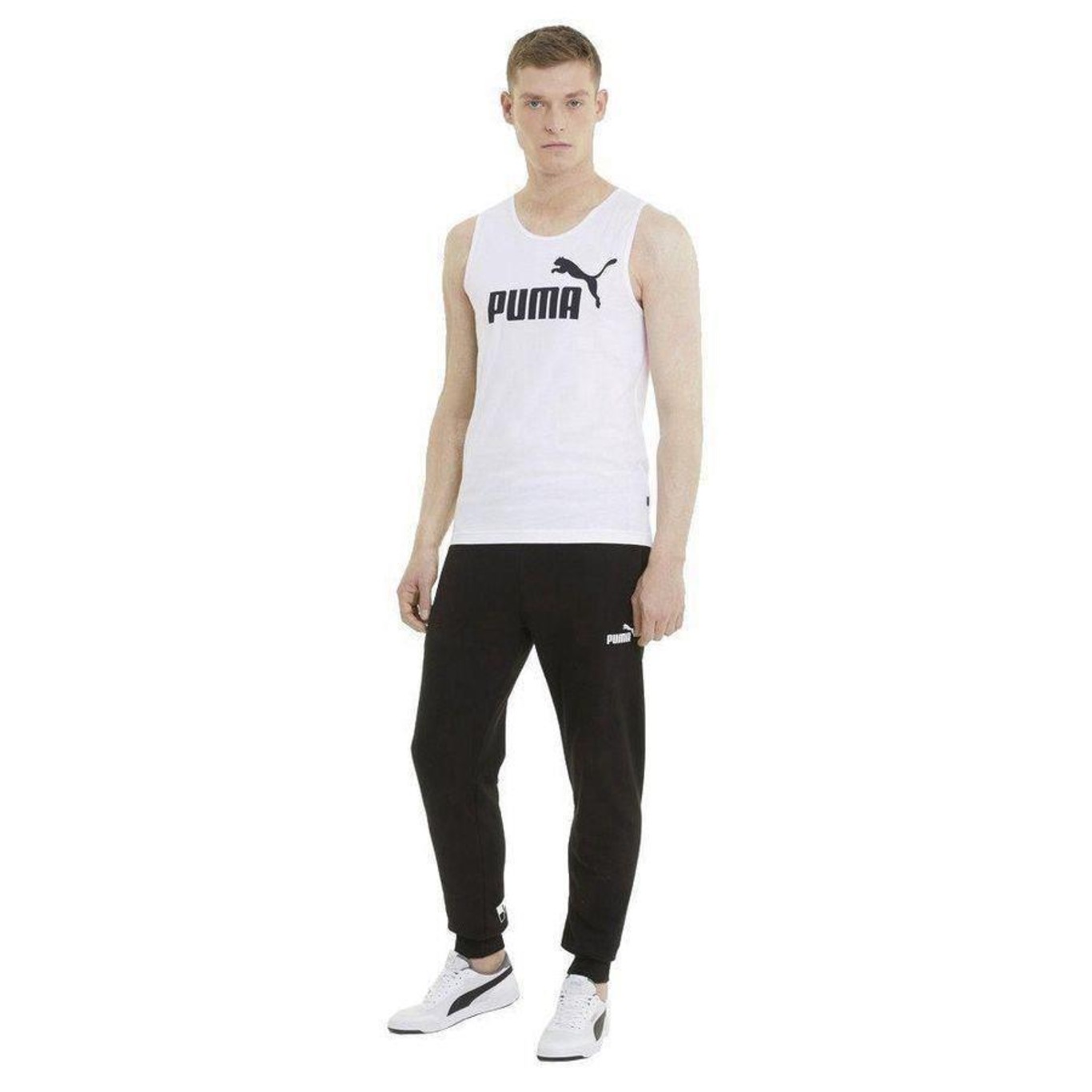 Camiseta Regata Puma Essentials - Masculina - Foto 5