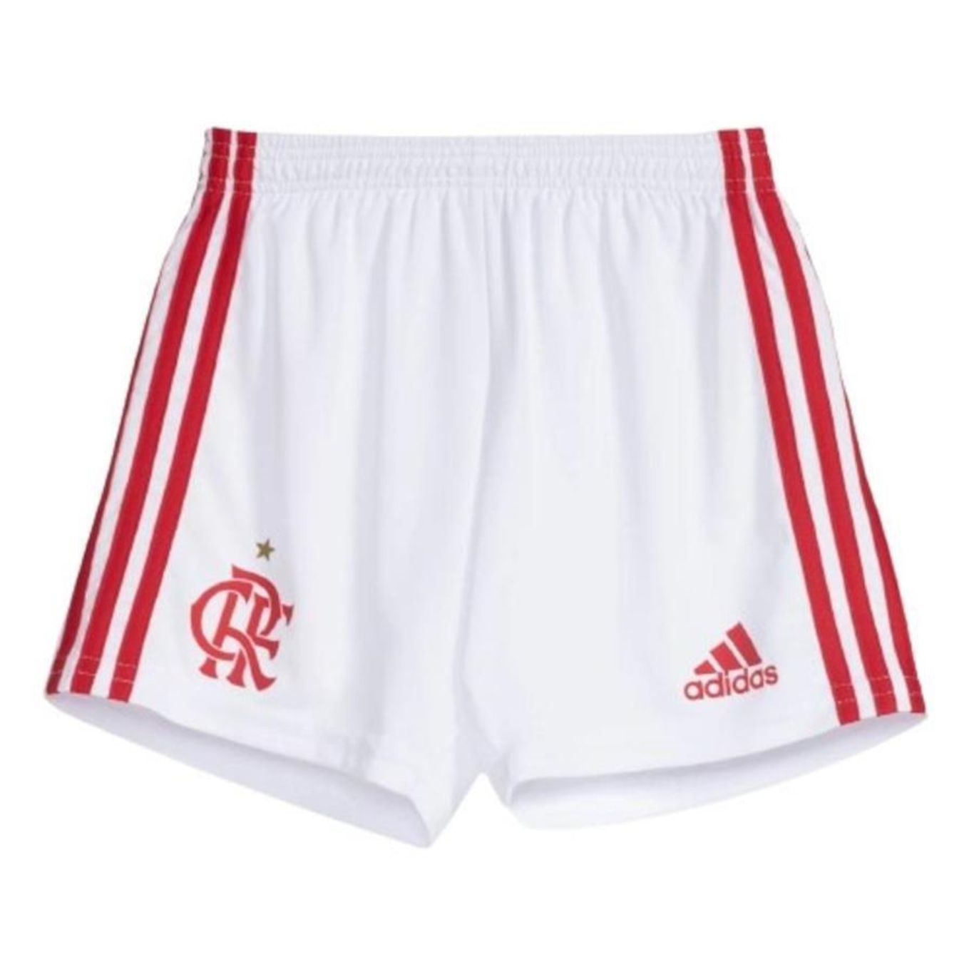 Mini Kit adidas do Flamengo Of 1 2022 - Infantil - Foto 4