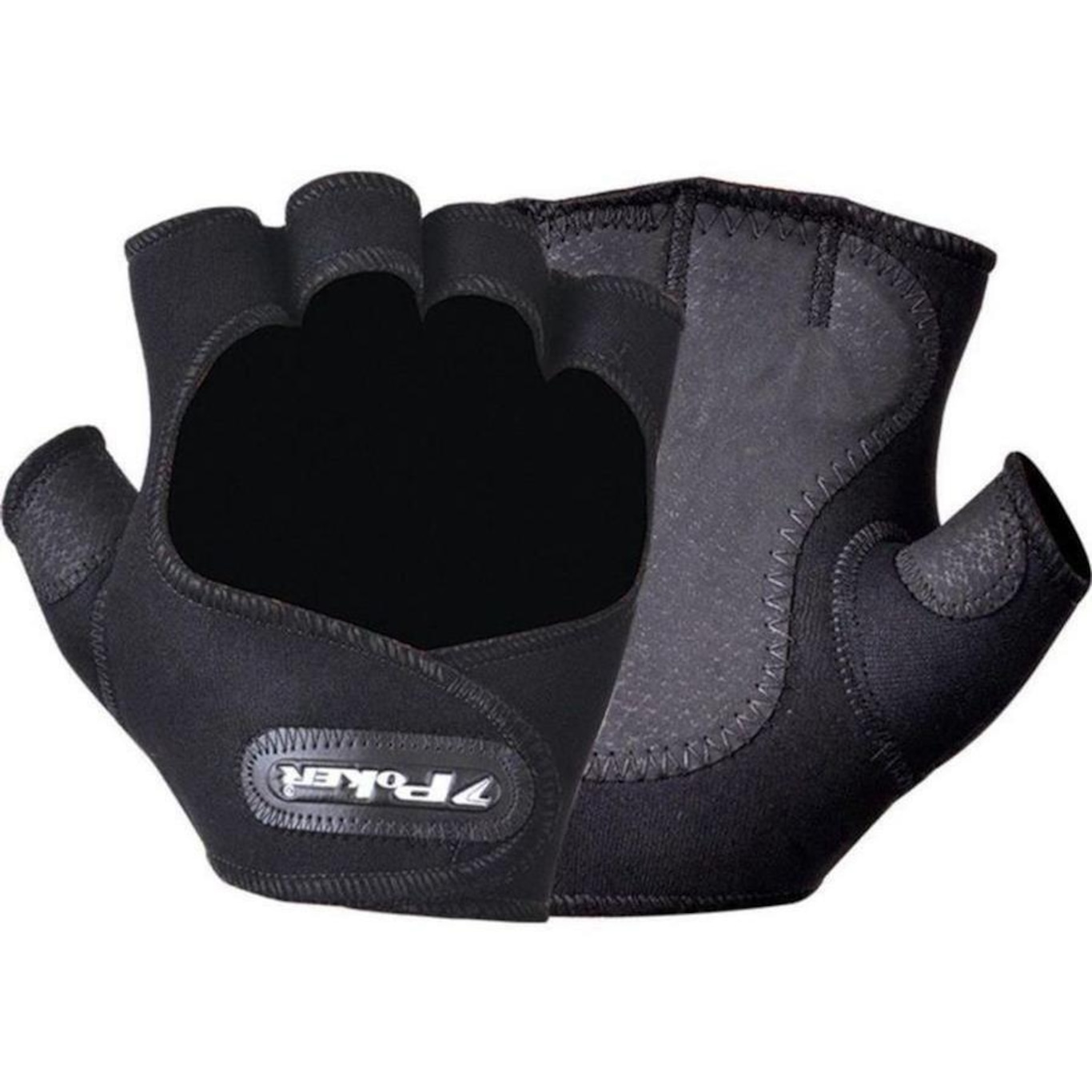 Luvas para Ciclismo Poker Neoprene - Adulto - Foto 1