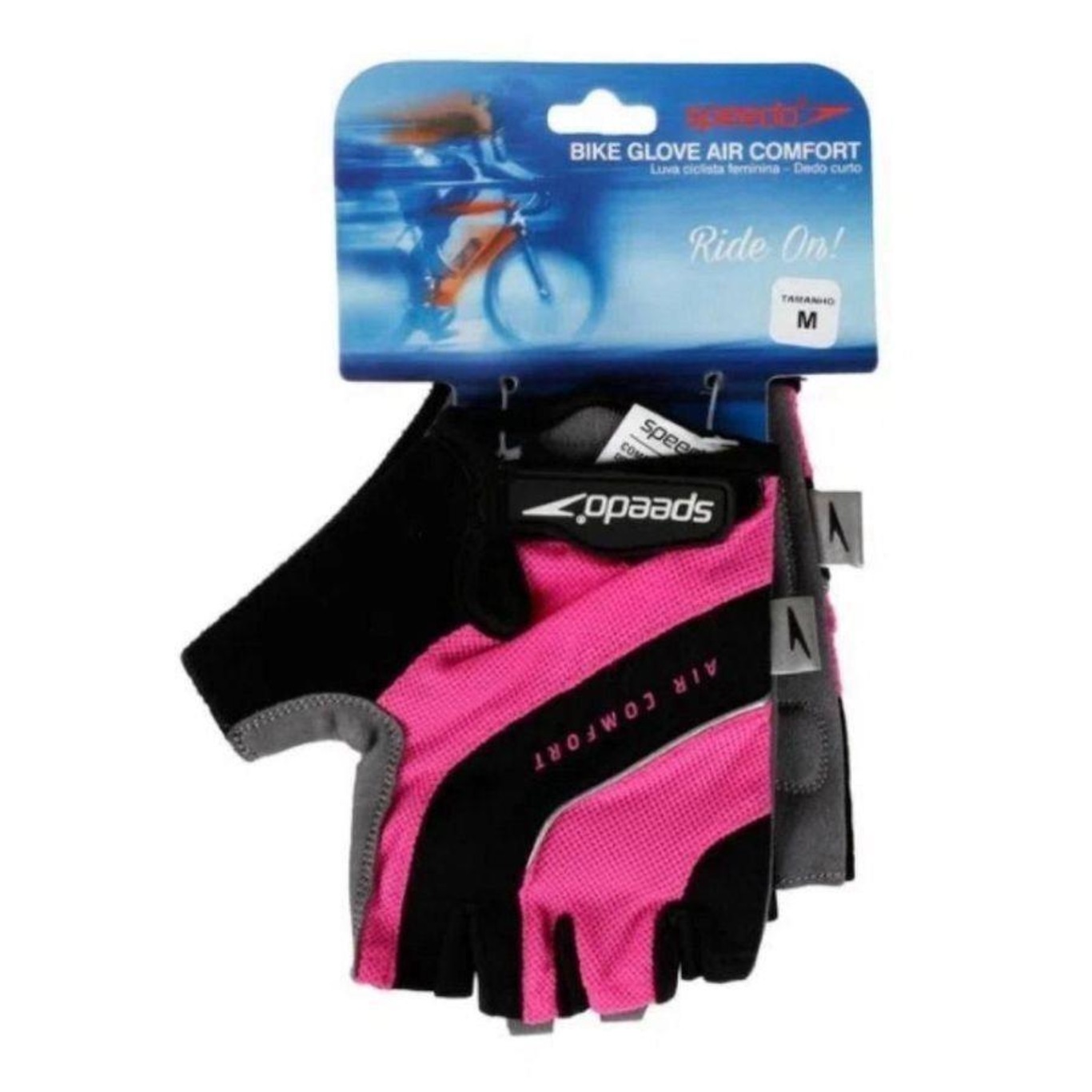 Luvas para Ciclismo Speedo Bike Glove Air Comfort - Adulto - Foto 1