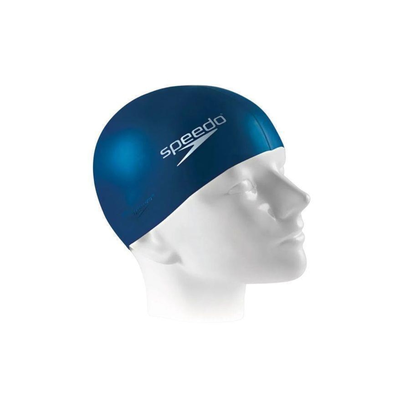 Touca de Natação Speedo Flat Swin Cap Silicone Treinamento - Adulto - Foto 2