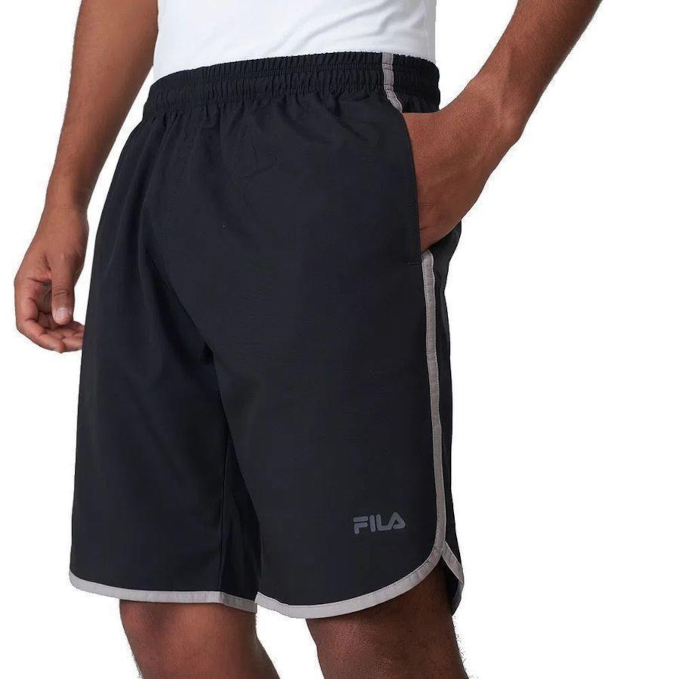 Bermuda Fila Curve Pro 7.5 - Masculina - Foto 4