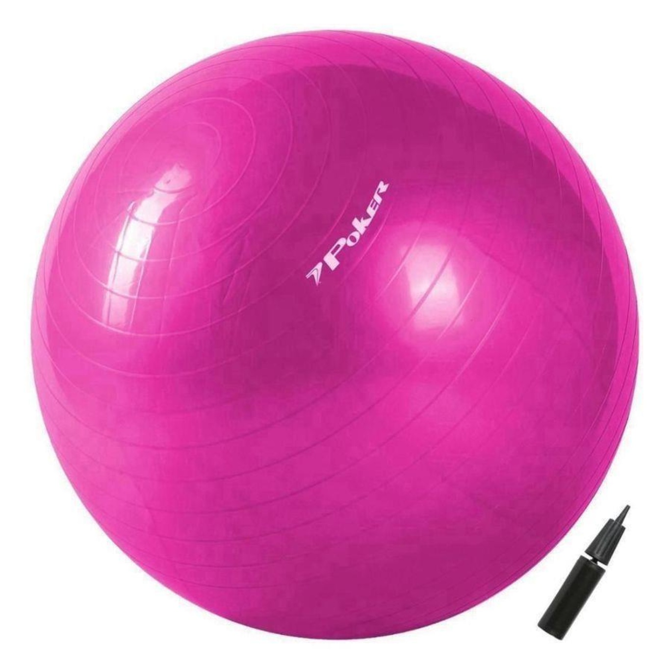 Bola de Pilates Poker Suica Gym Ball com Bomba de A - Foto 1