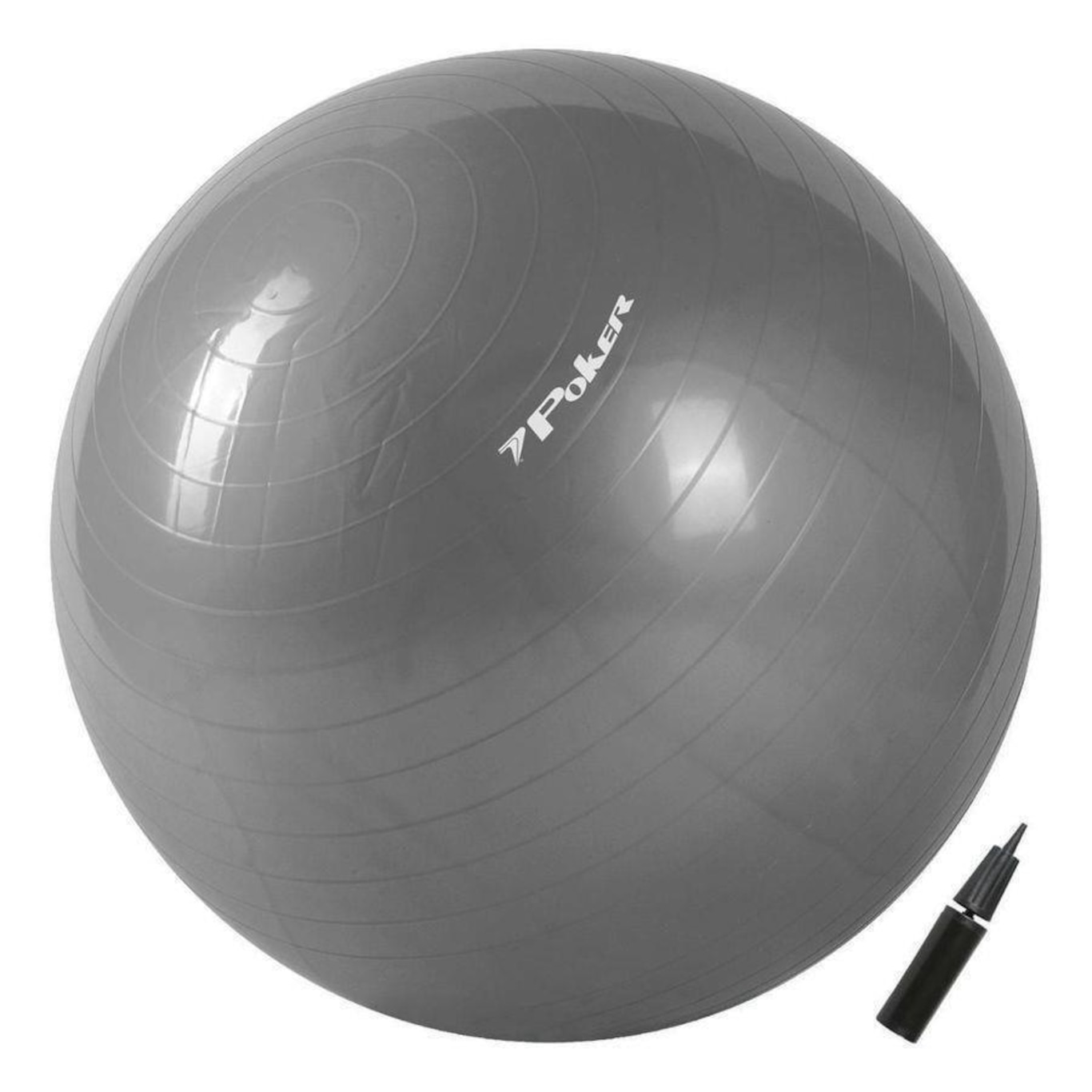 Bola de Pilates Poker Suica Gym Ball com Bomba de A - Foto 1