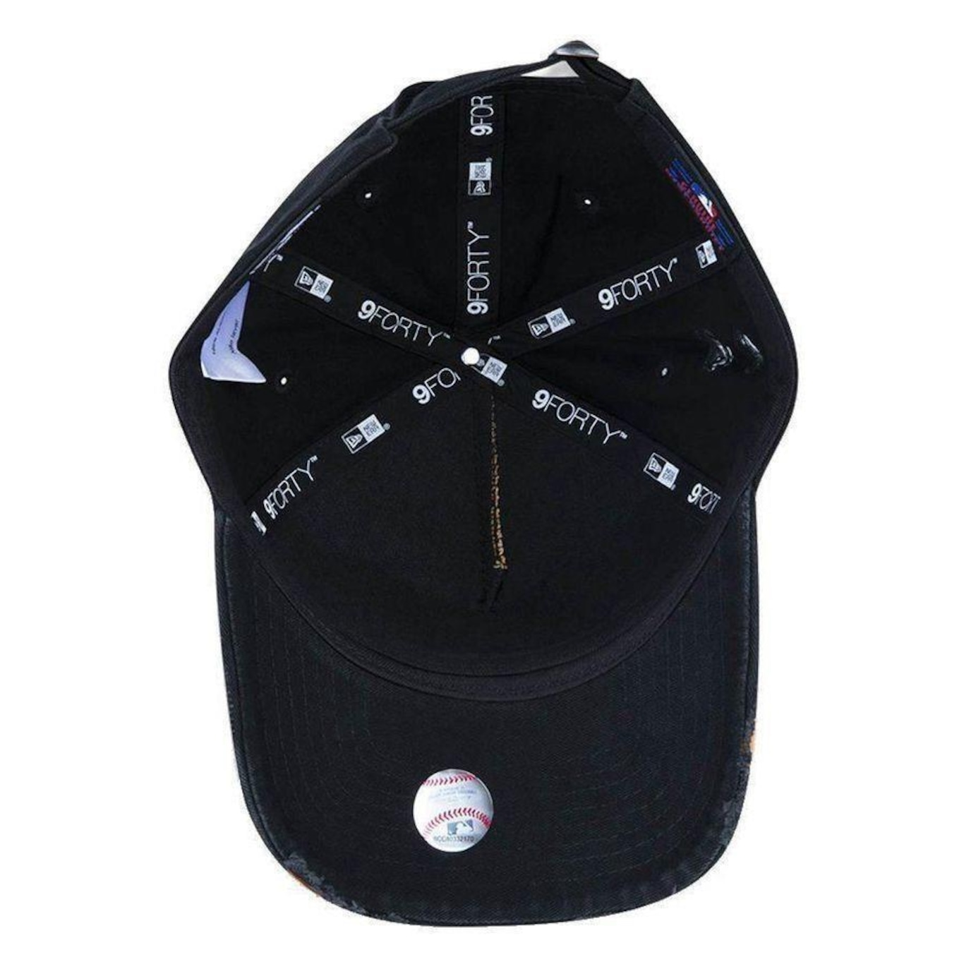 Boné New Era 940 Destroyed Mlb New York Yankees - Strapback - Adulto - Foto 5