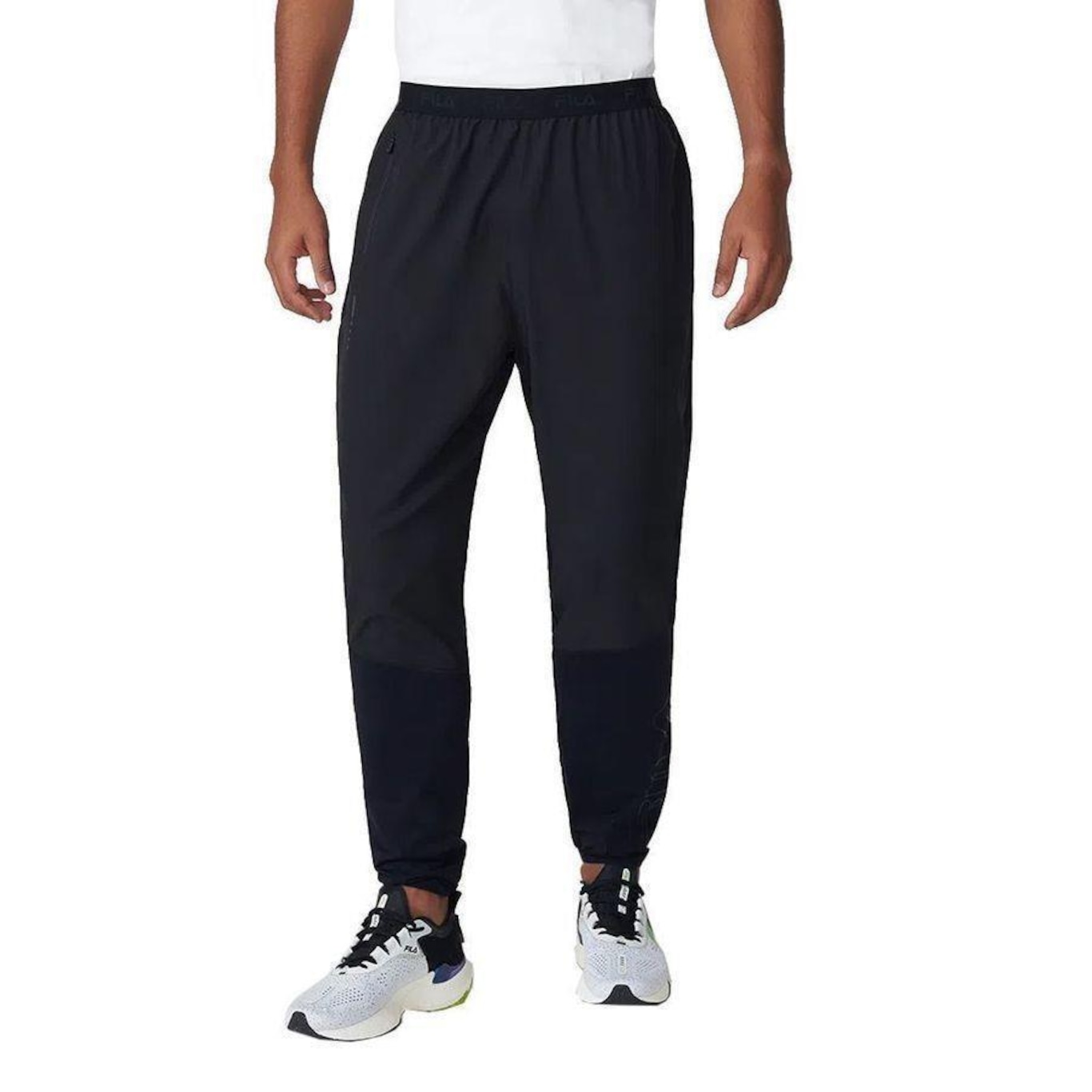 Calça Jogging Fila - Masculina - Foto 1