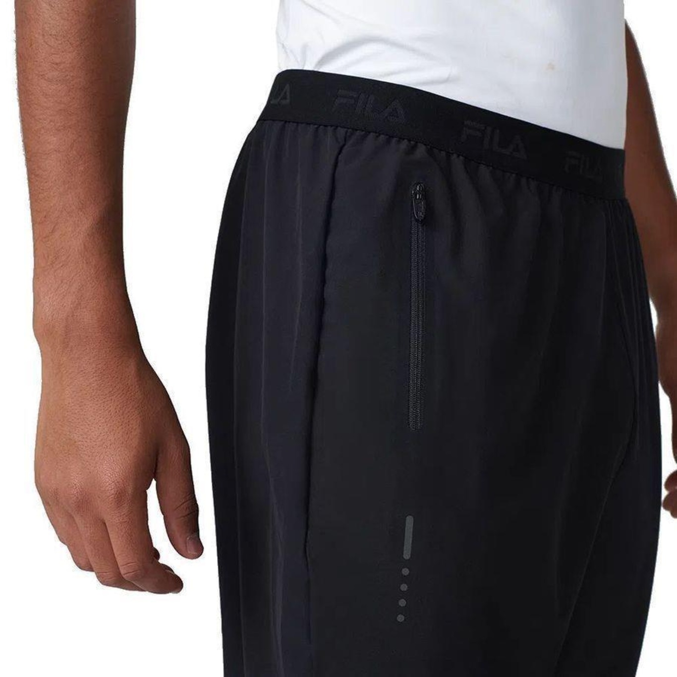 Calça Jogging Fila - Masculina - Foto 4