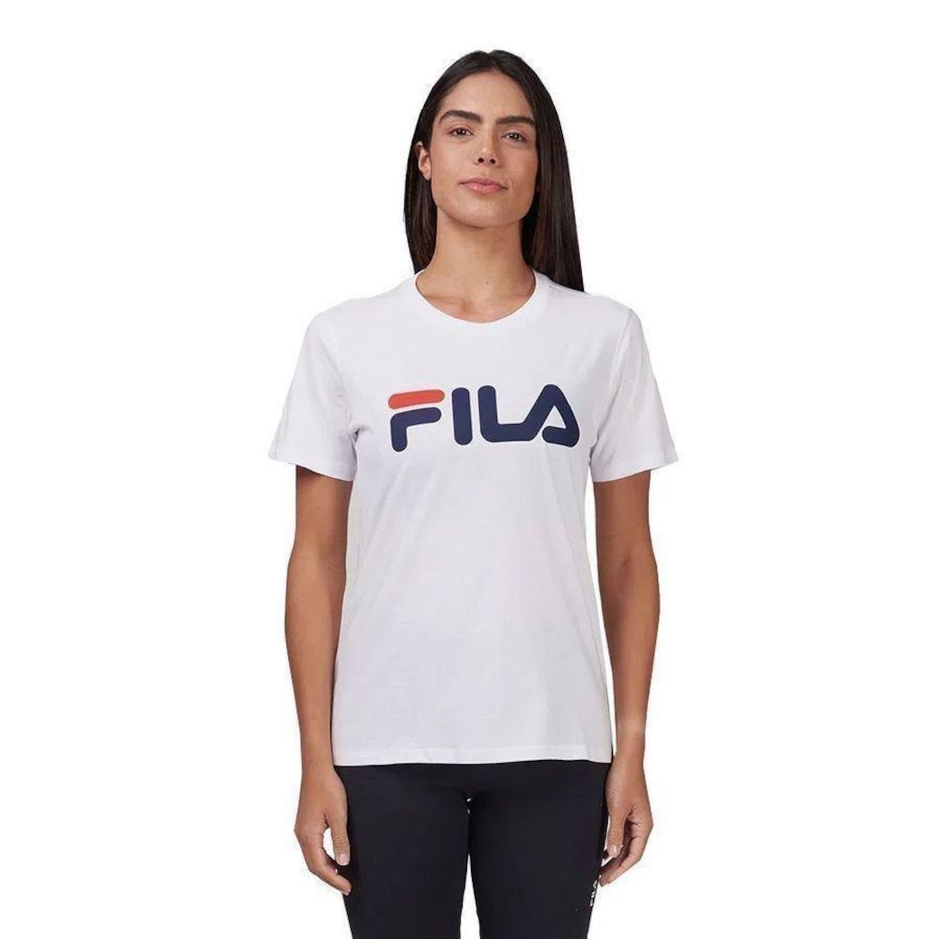 Camiseta Fila Letter Premium - Feminina - Foto 1