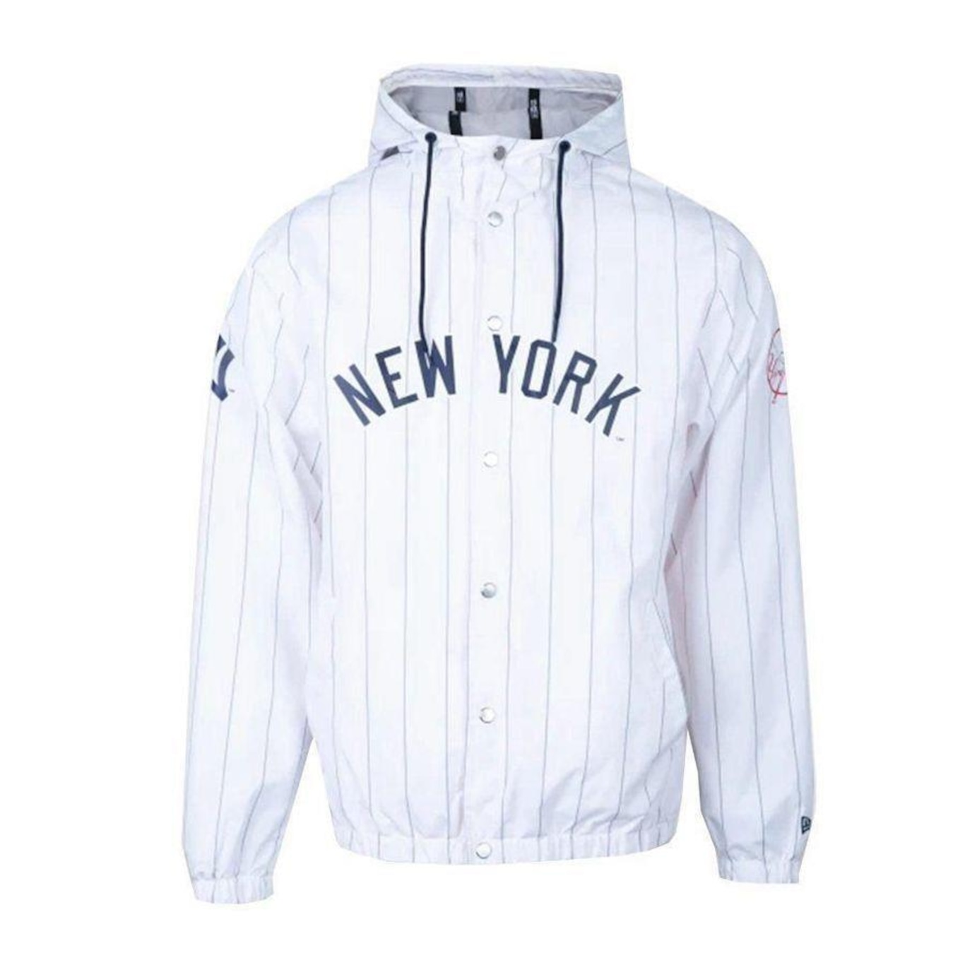 Jaqueta New Era Corta Vento Mlb New York Yankees Core - Masculina - Foto 1