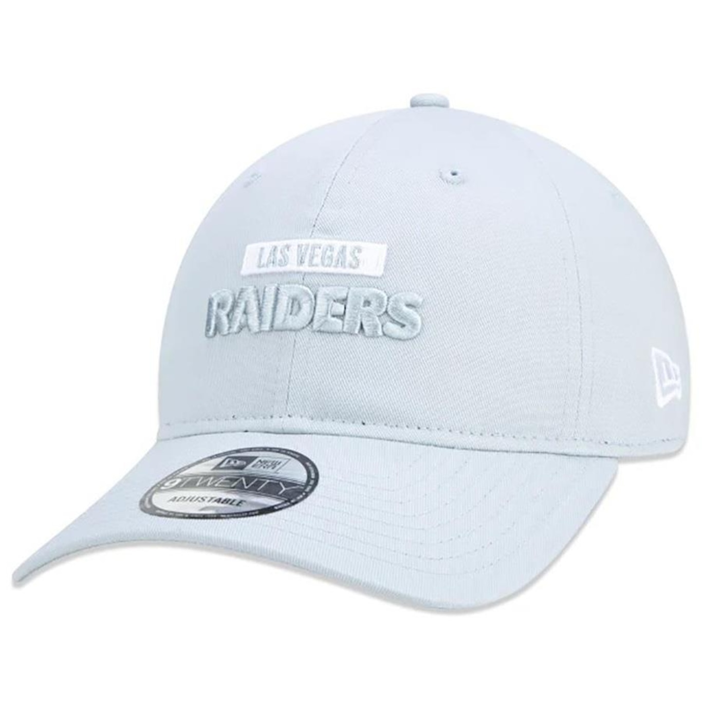 Boné Aba Curva New Era 9Twenty Las Vegas Raiders Core - Strapback - Adulto - Foto 1