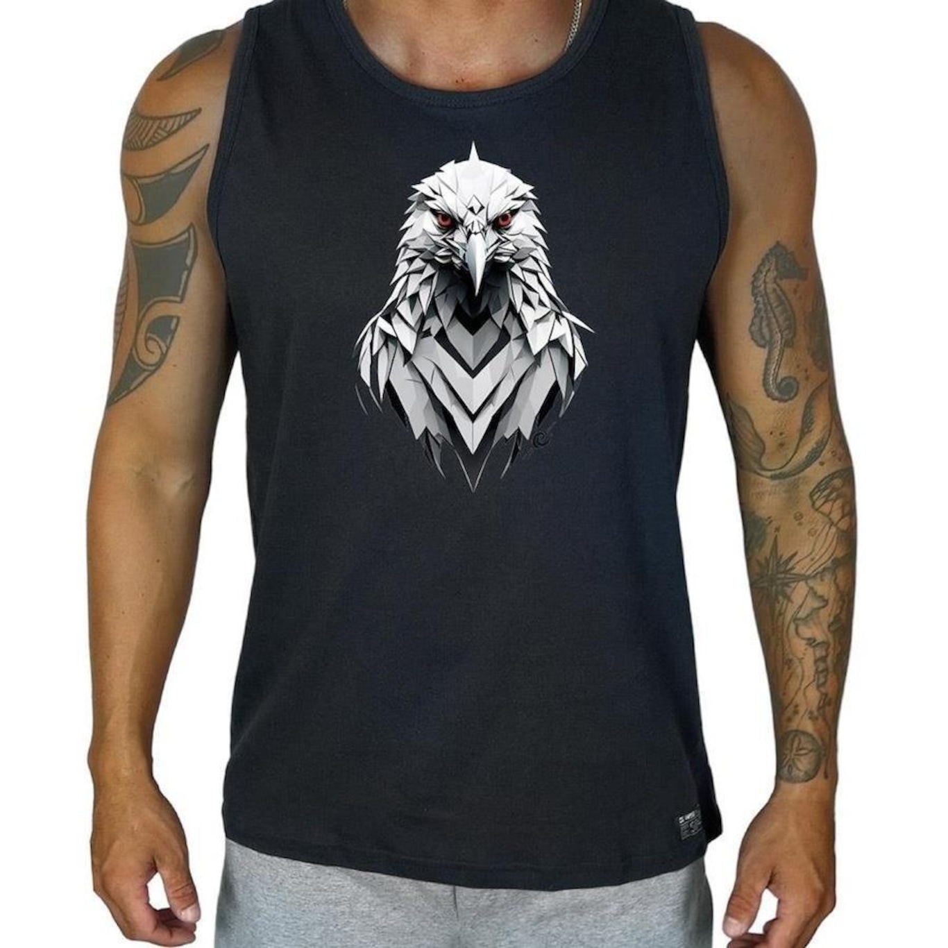 Camiseta Regata WSS Brasil Armor Hawk Prime - Masculina - Foto 1