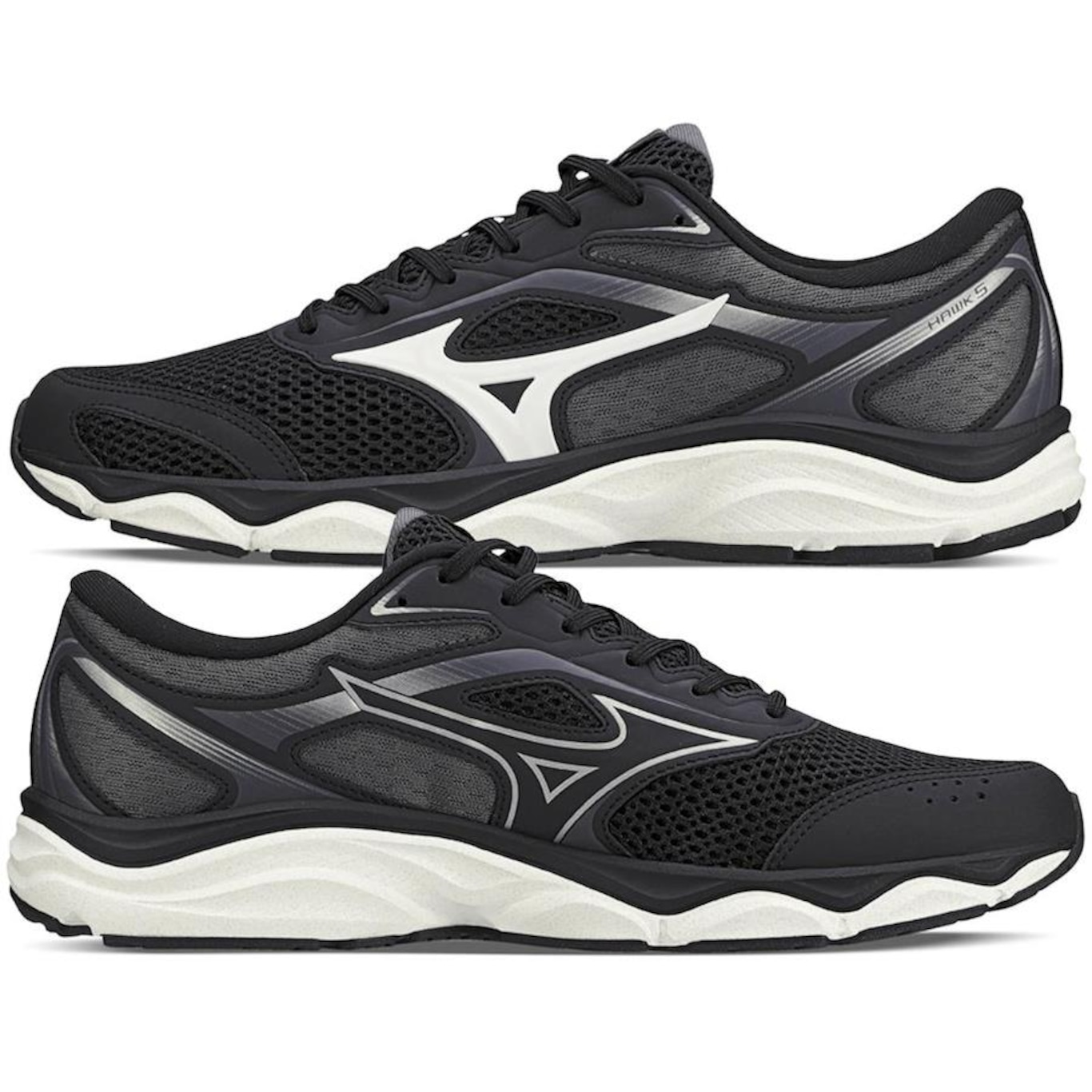 Tênis Mizuno Hawk 5 + Par de Meias - Unissex - Foto 2