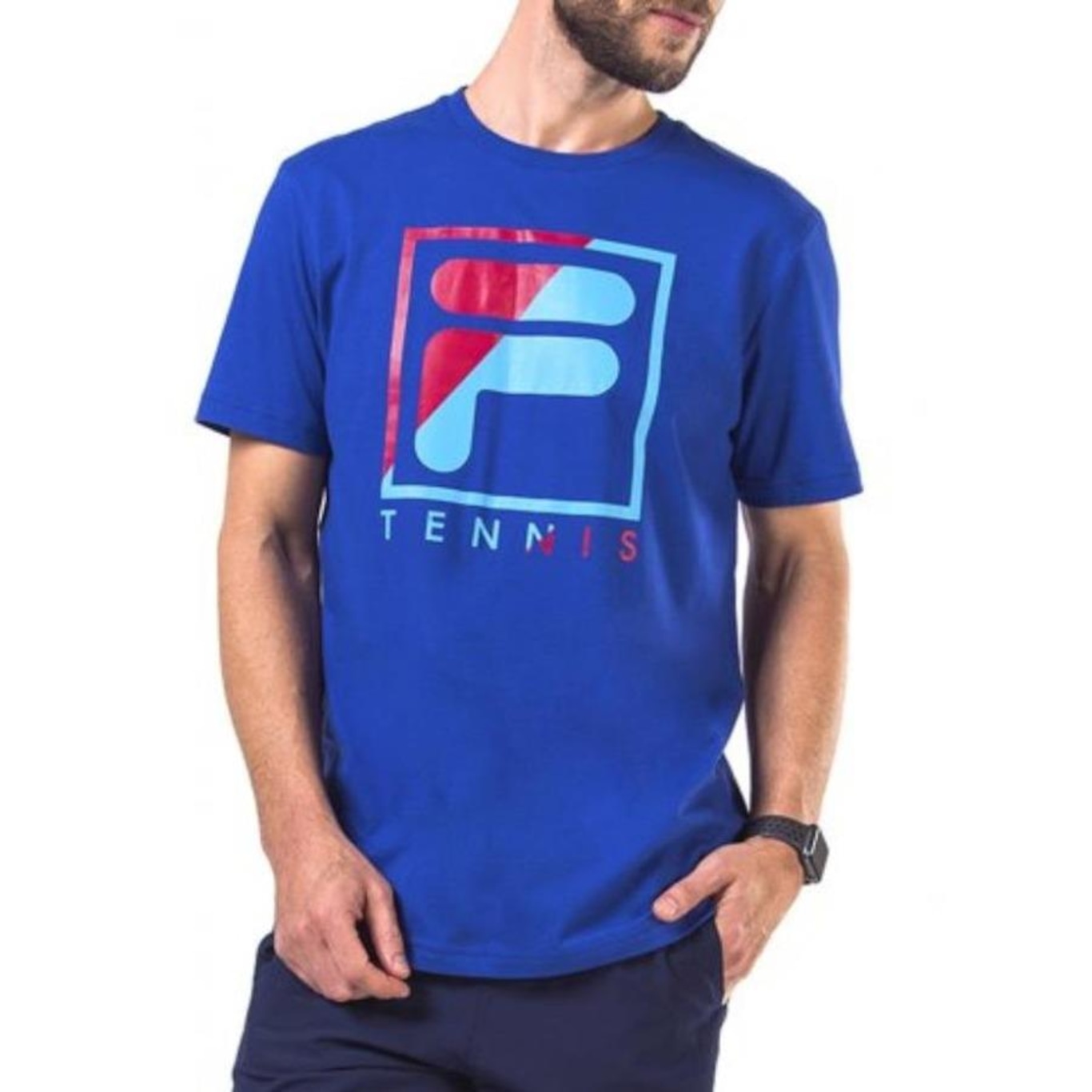 Camiseta Fila Soft Acqua - Masculina - Foto 1