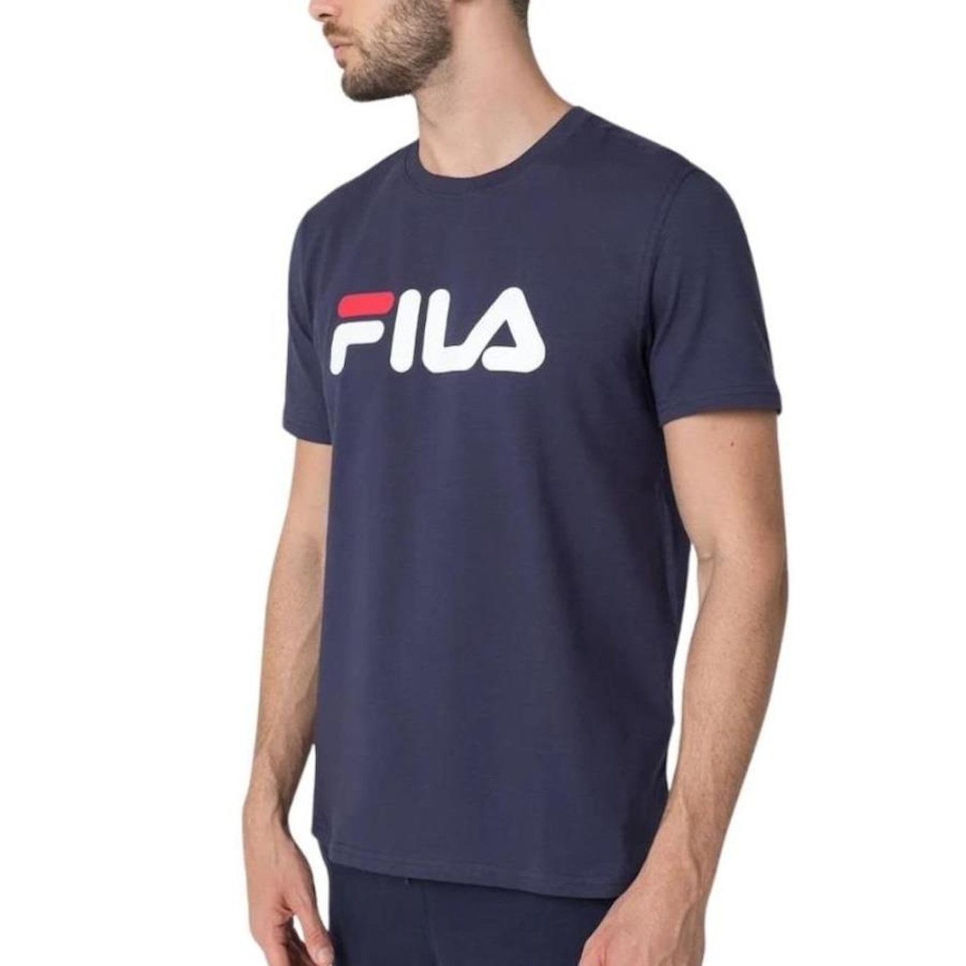 Camiseta Fila Letter Premium Ill - Masculina - Foto 1