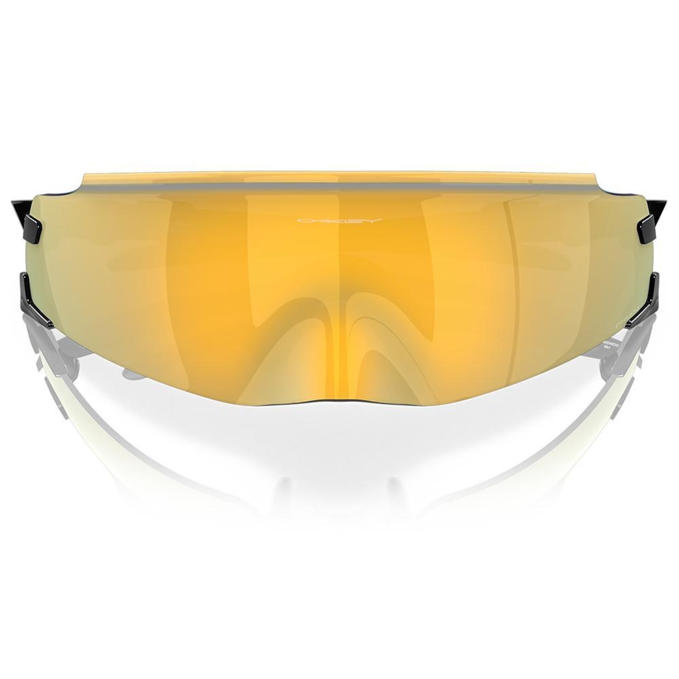 Óculos de Sol Unissex Oakley Kato Polished Black Prizm 24K - Foto 5