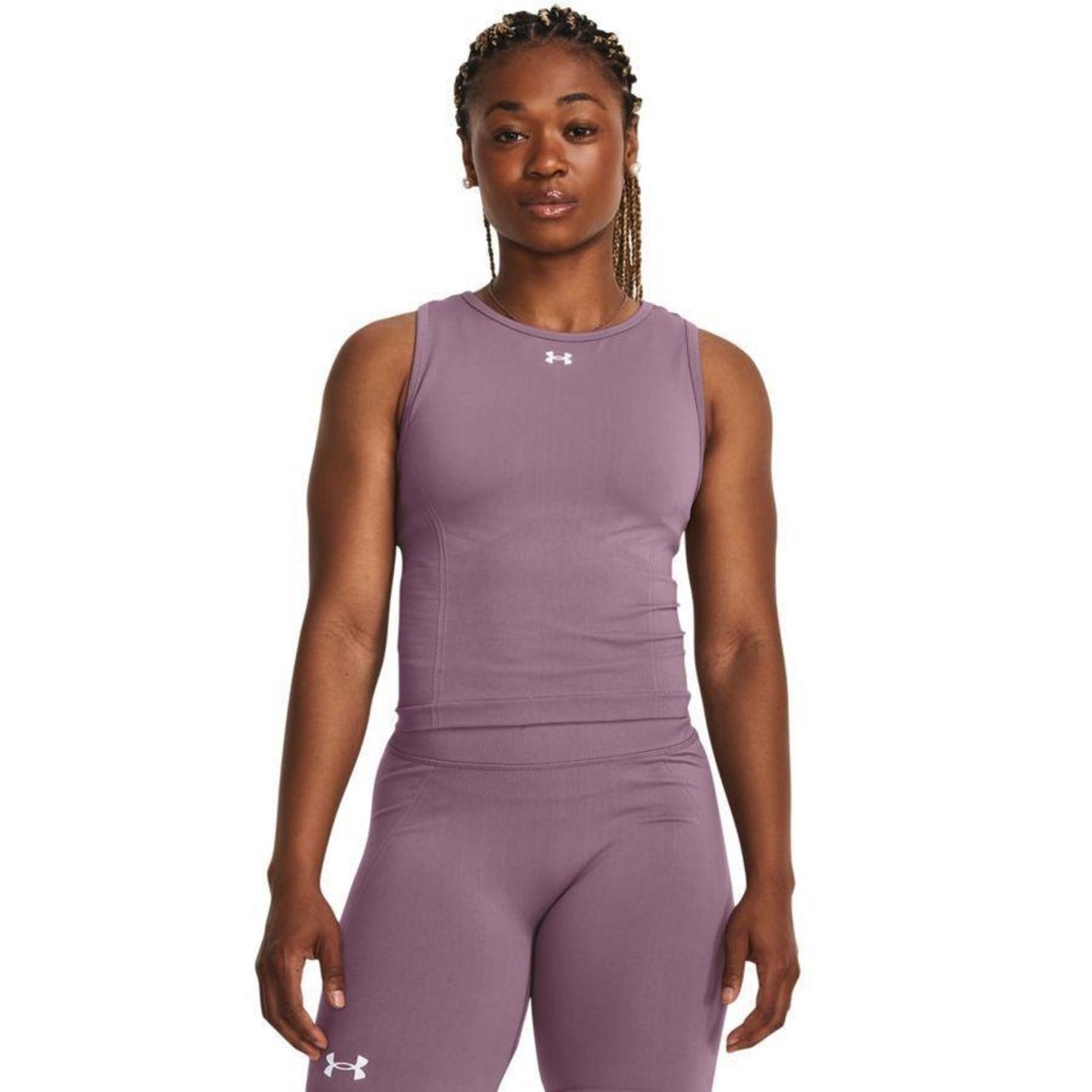 Camiseta Regata Under Armour Seamless - Feminina - Foto 1