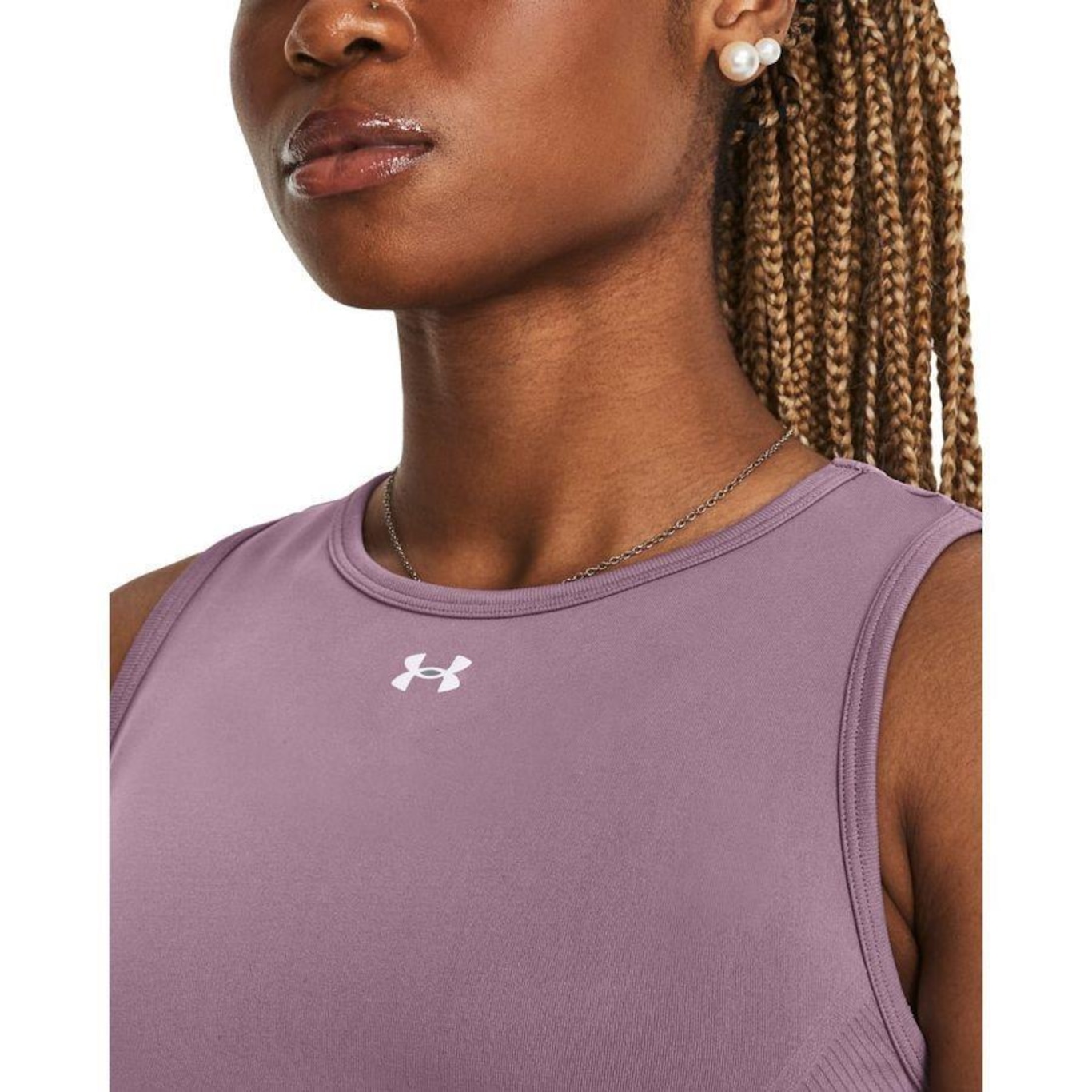 Camiseta Regata Under Armour Seamless - Feminina - Foto 3