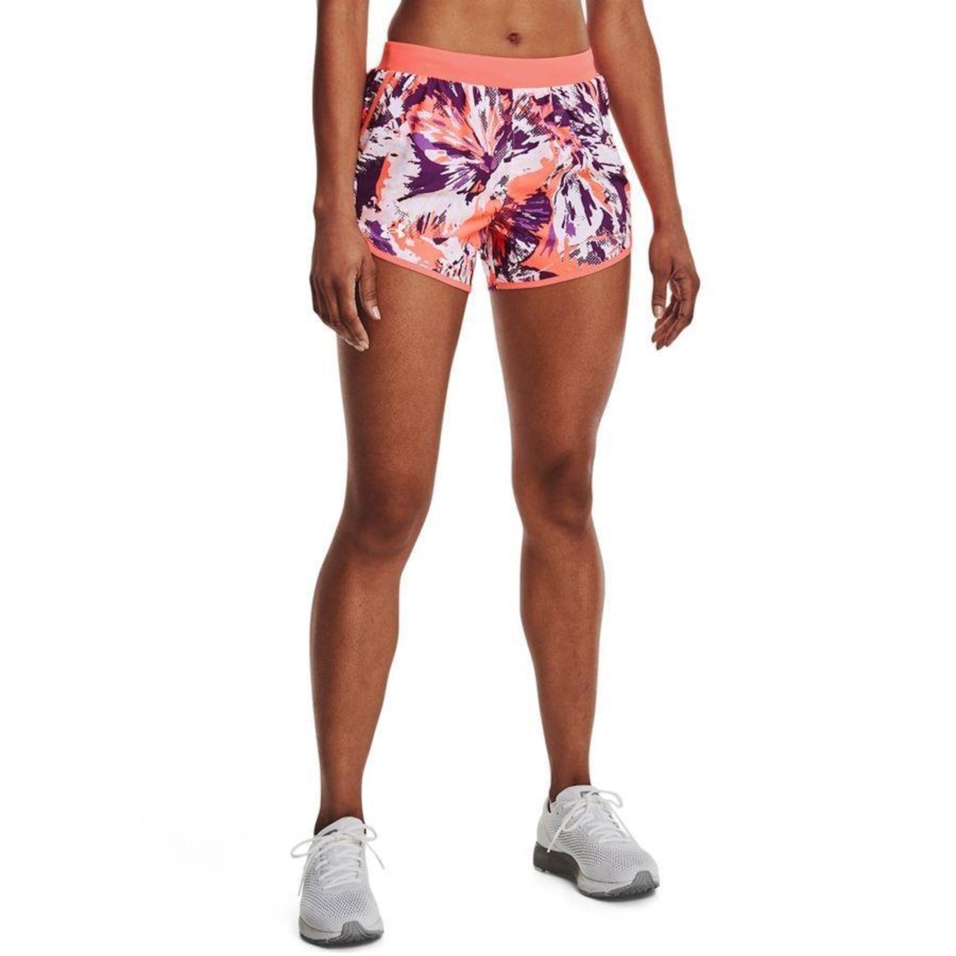 Shorts Under Armour Under Armour Fly By 2.0 Print - Feminino - Foto 1