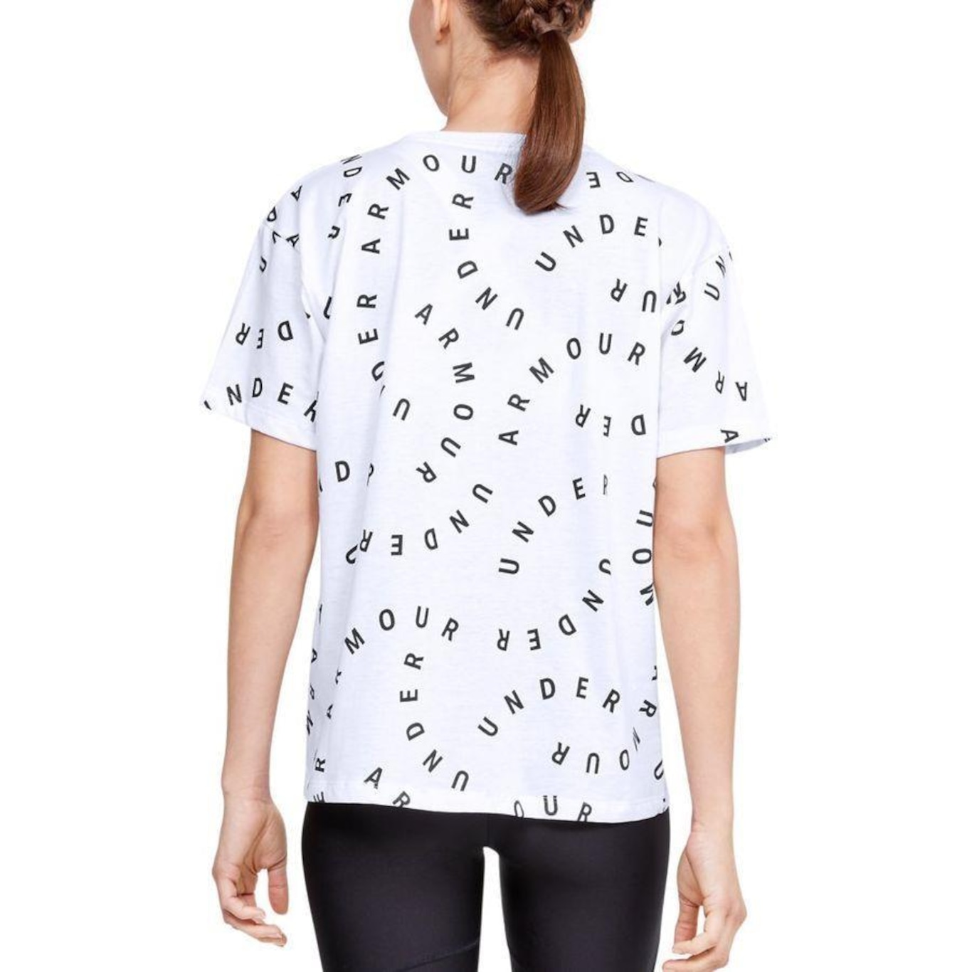 Camiseta Under Armour Logo Print Live - Feminina - Foto 2