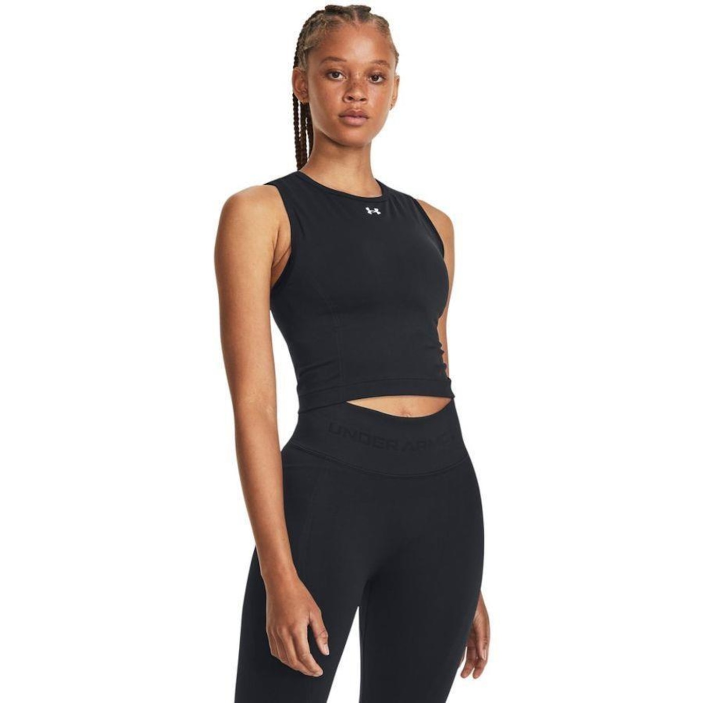 Camiseta Regata Under Armour Seamless - Feminina - Foto 1