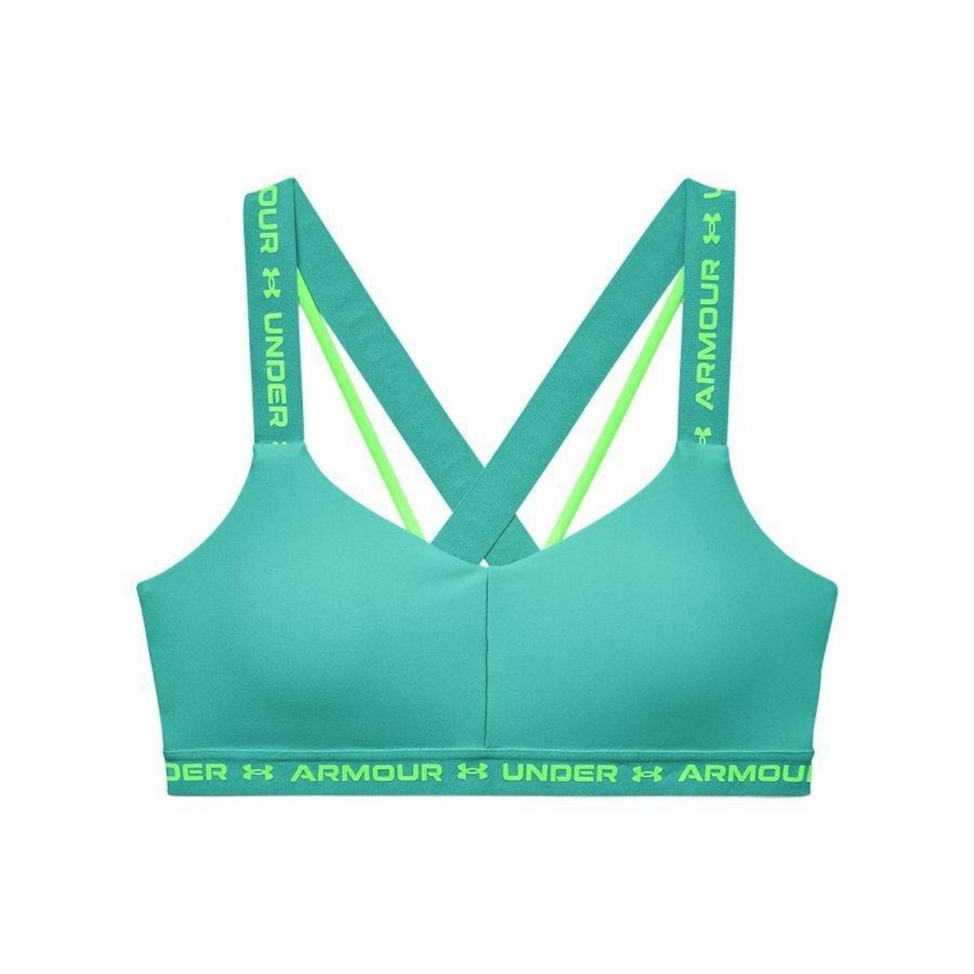 Top Fitness Under Armour Crossback Low - Feminino - Foto 3