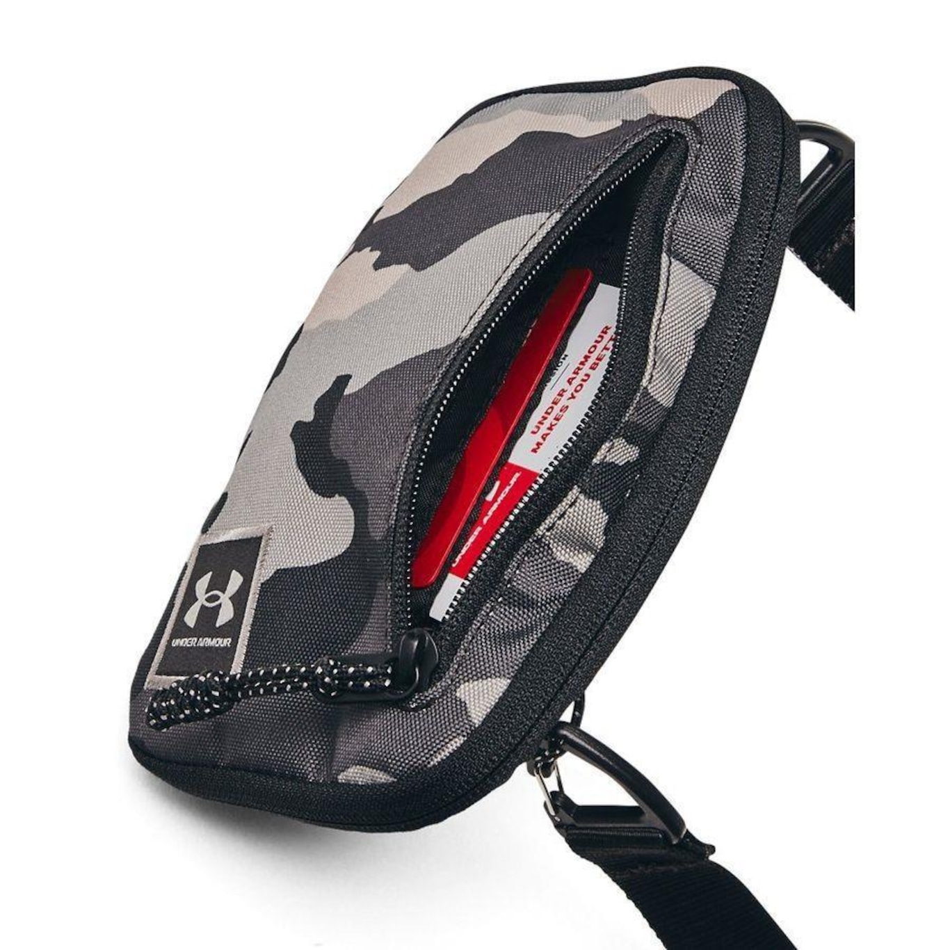 Bolsa Under Armour Loudon Crossbody Small Printed - Foto 4