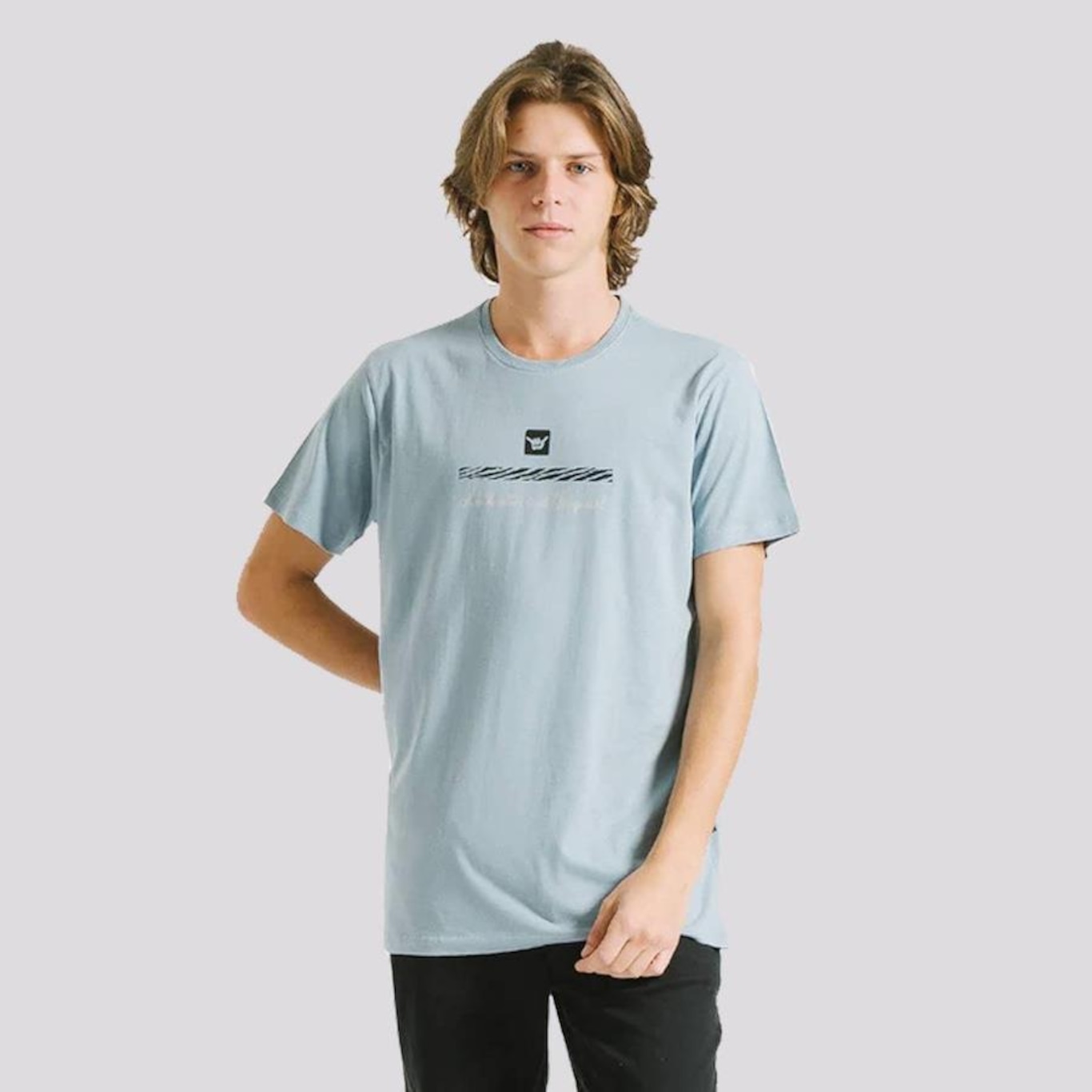 Camiseta Hang Loose Fin - Masculina - Foto 1