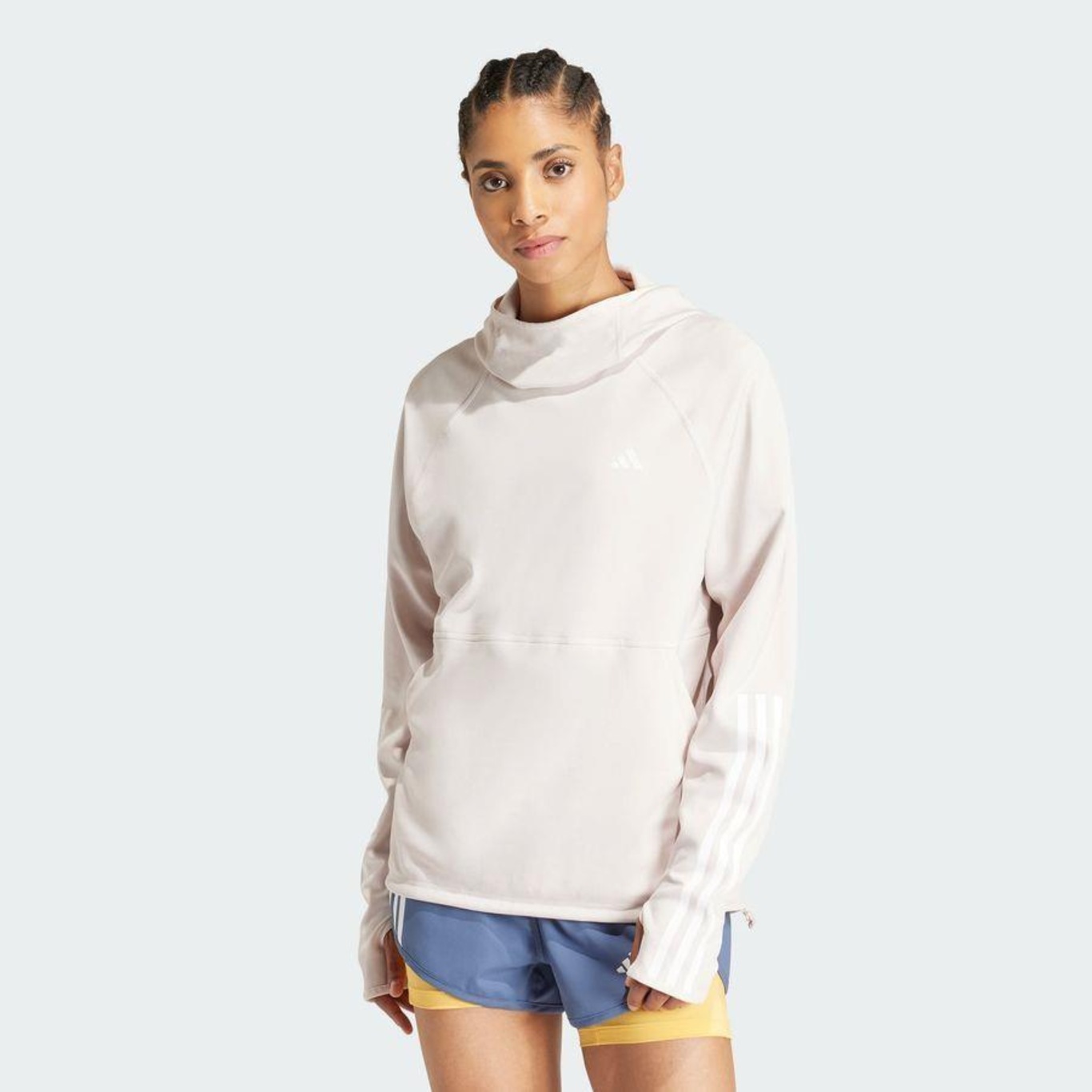 Blusão com Capuz adidas Otr E 3S Hoodie - Feminino - Foto 2