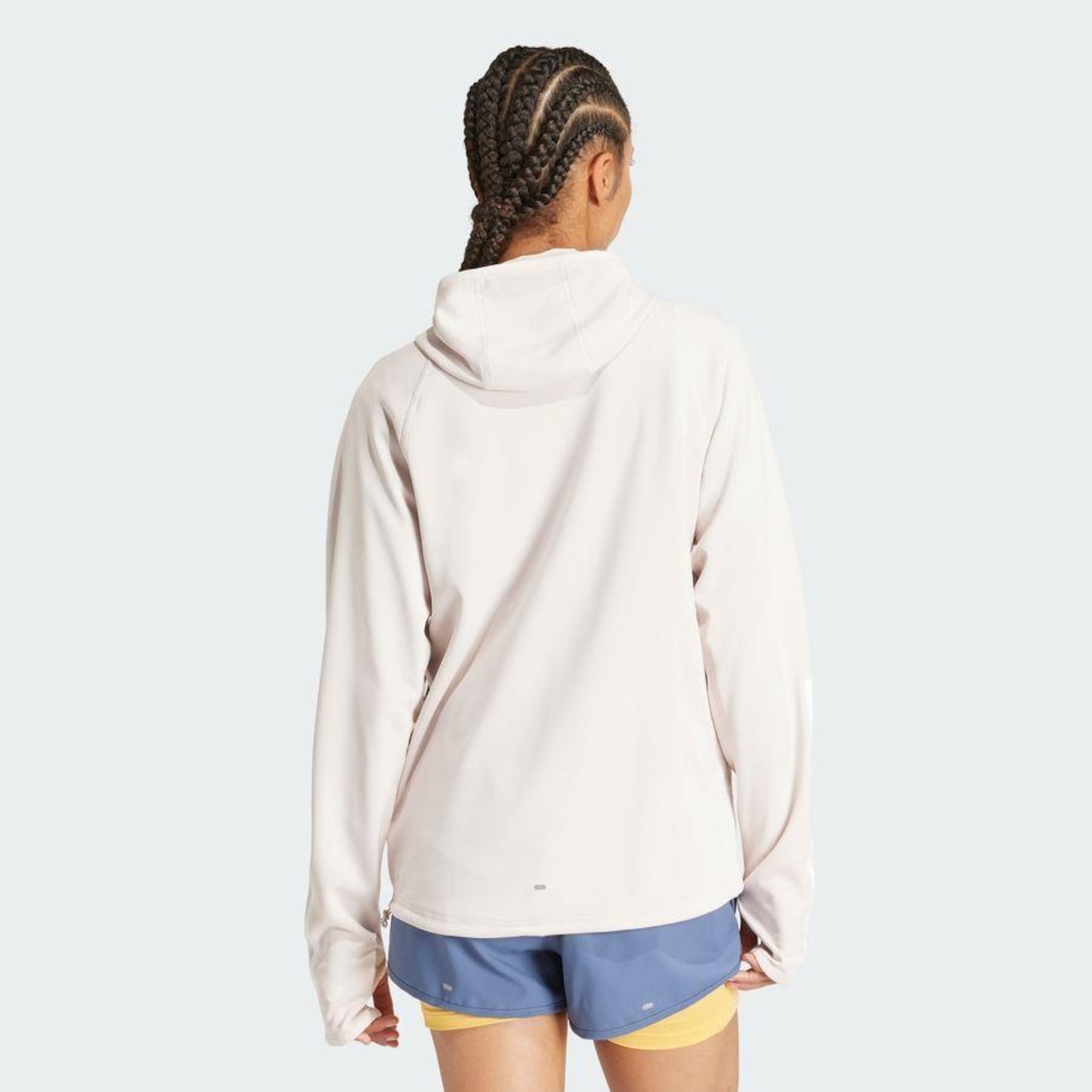 Blusão com Capuz adidas Otr E 3S Hoodie - Feminino - Foto 4